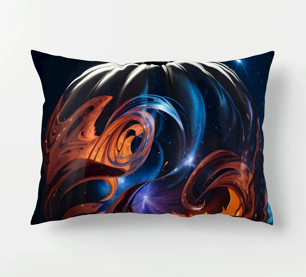 Zucca nebula - Citrouille nébuleuse Fantaisie cuscino da LM2KONE
