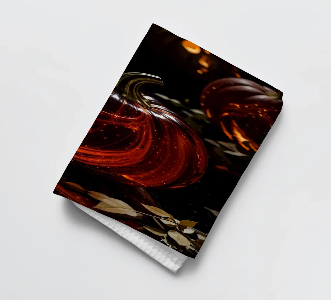 Zucche rosse moderne canovaccio da cucina da LM2KONE