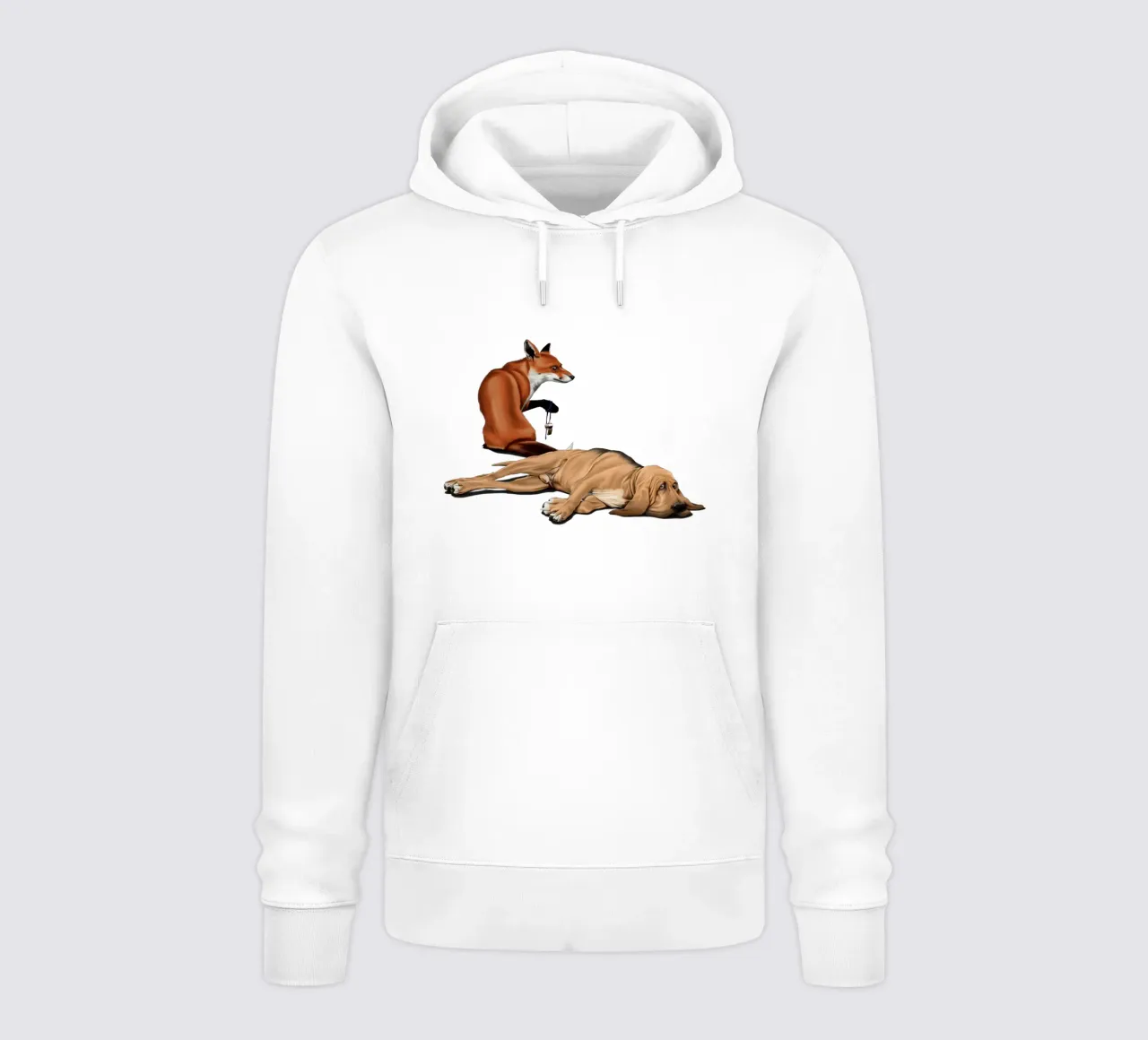 Not So (Coloured) sudadera con capucha de Rob Art | Illustration