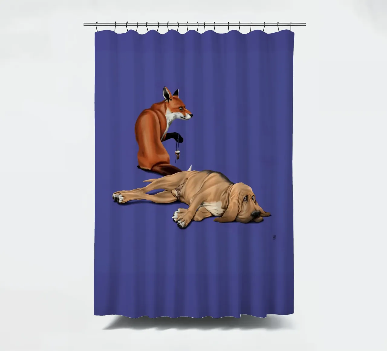Not So (Coloured) tenda da doccia da Rob Art | Illustration