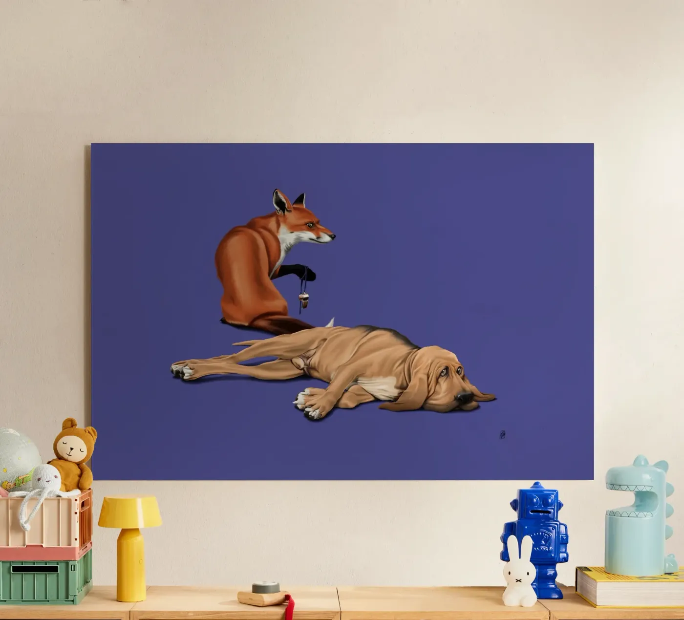 Not So (Coloured) Acryl-Glas von Rob Art | Illustration