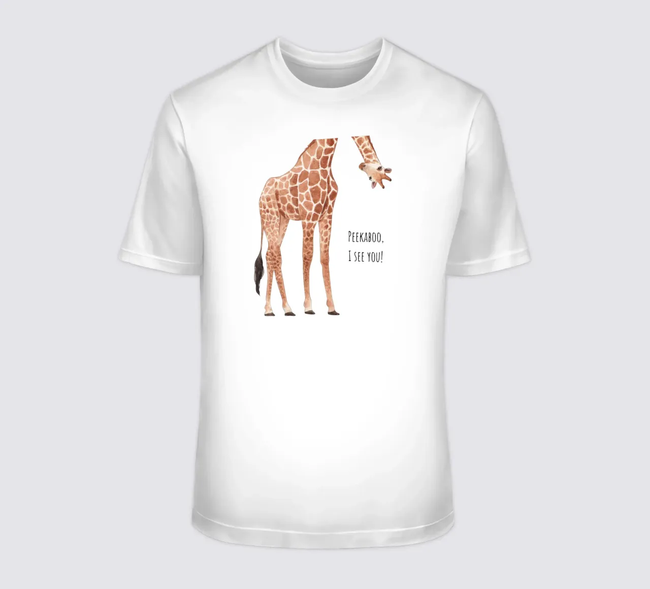 Peekaboo, ti vedo! t-shirt da Doodle Dreams Art