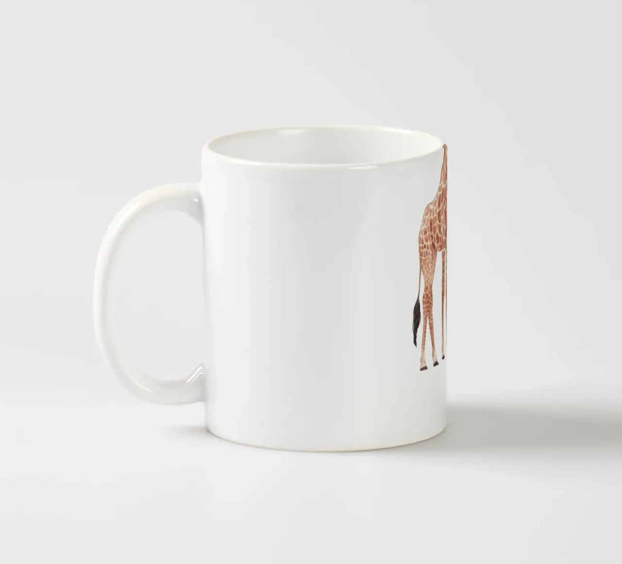 Peekaboo, ti vedo! tazza in ceramica da Doodle Dreams Art
