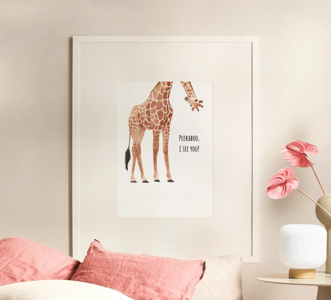 Peekaboo, ti vedo! carta hahnemühle da Doodle Dreams Art