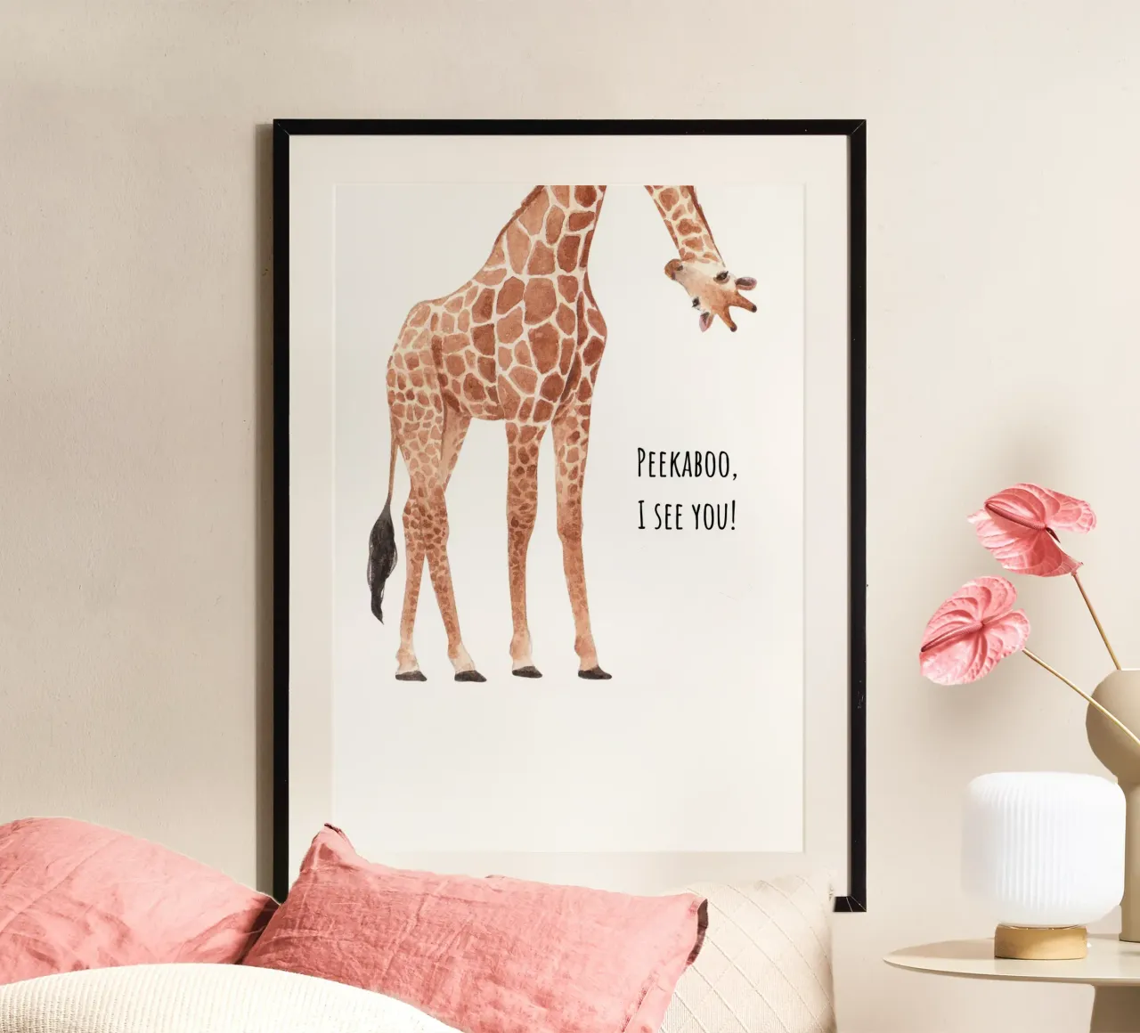 Peekaboo, ti vedo! carta hahnemühle da Doodle Dreams Art