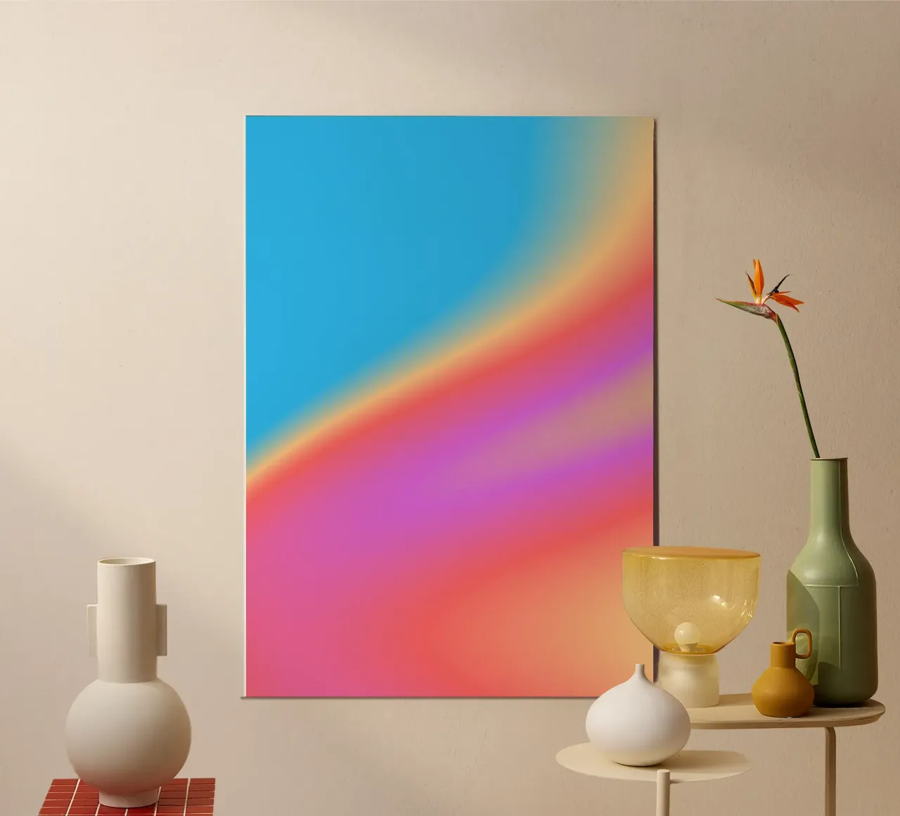 THIS IS MAGICAL, UR BROKEN HEART IS HEALING. (FULL CIRCLE)💖 alluminio dibond da ÂME LIBRE STUDIO