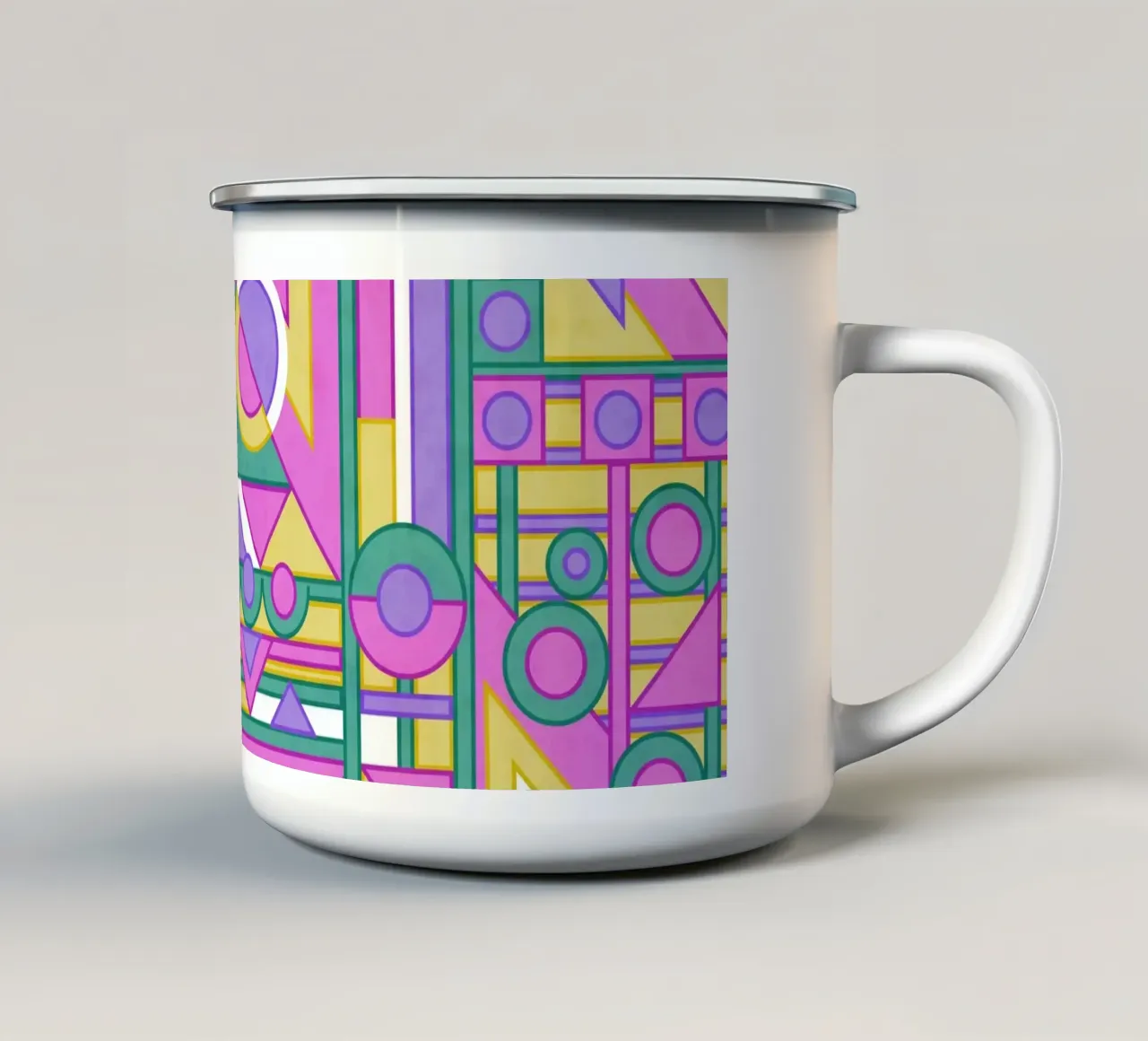 Cognizance tazza in smalto da shellybremmer