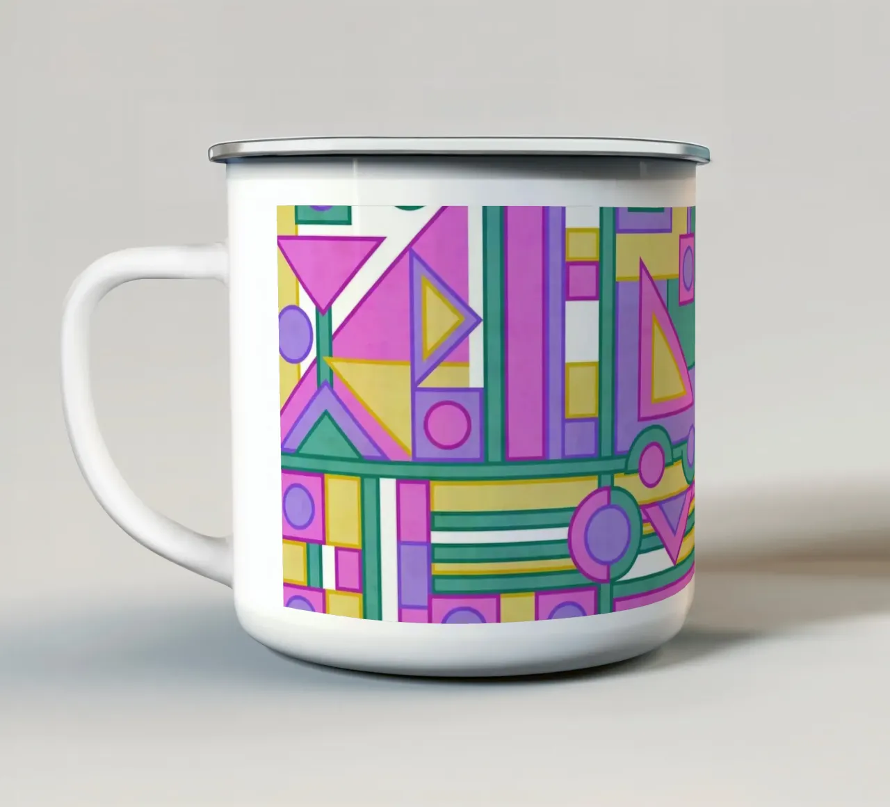 Cognizance tazza in smalto da shellybremmer