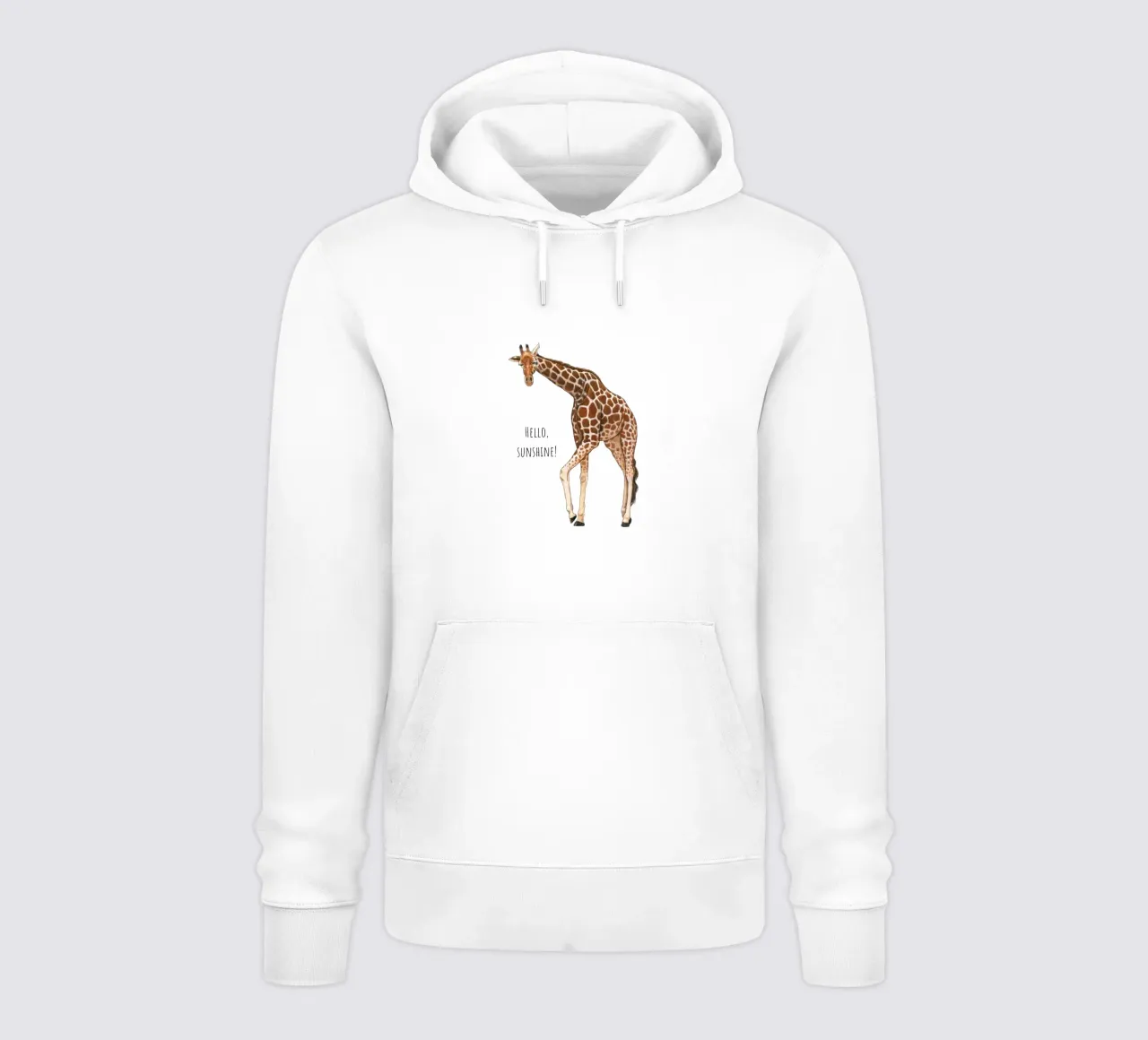 Ciao Sole felpa con cappuccio da Doodle Dreams Art