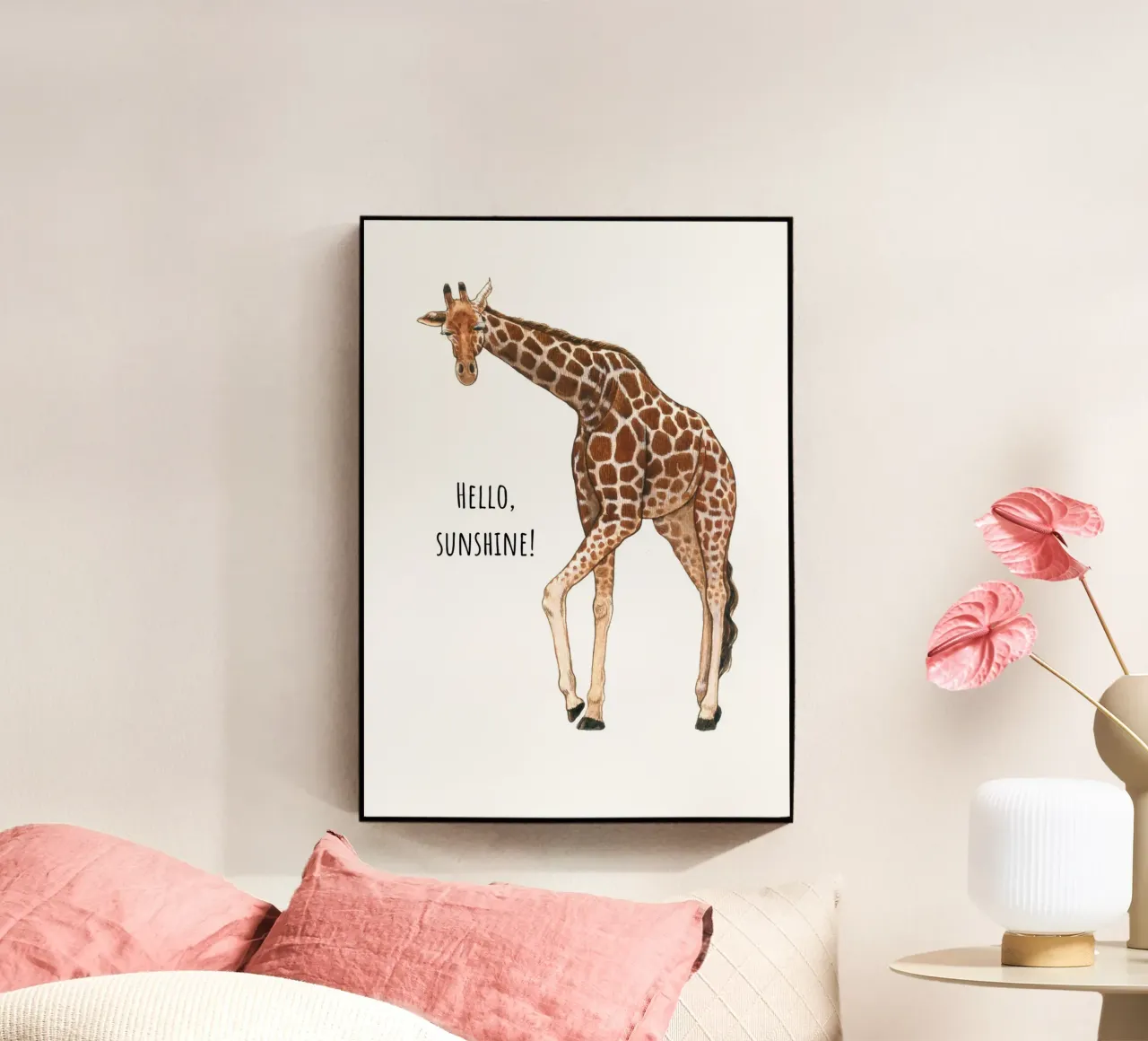 Ciao Sole plexiglass da Doodle Dreams Art