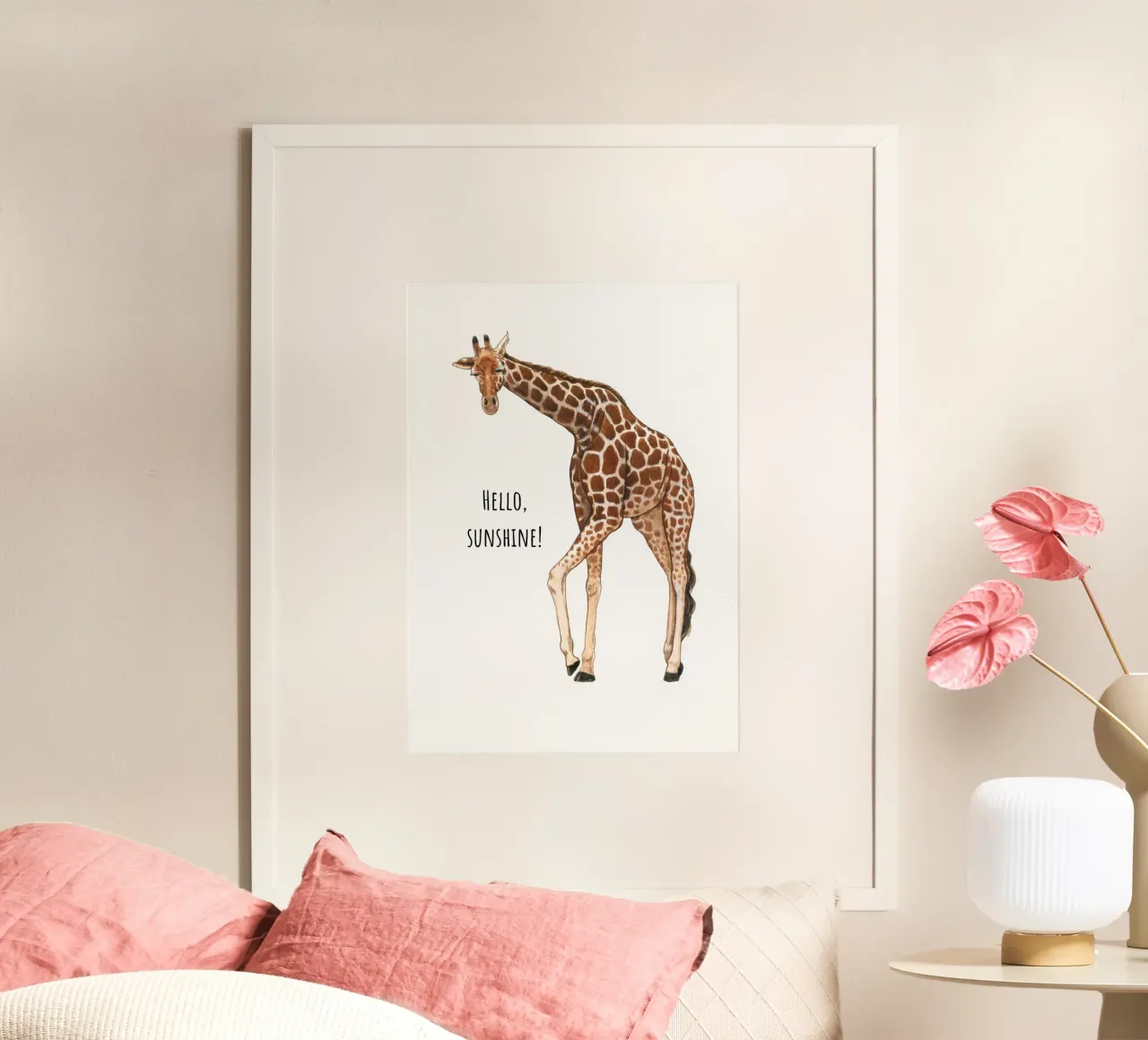 Ciao Sole poster da Doodle Dreams Art