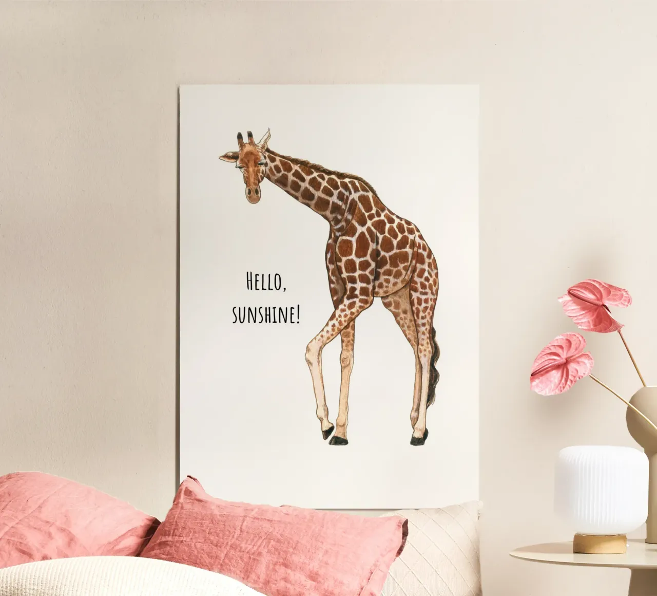 Ciao Sole poster da Doodle Dreams Art