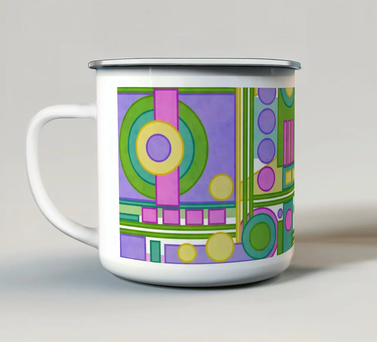 Cog tazza in smalto da shellybremmer