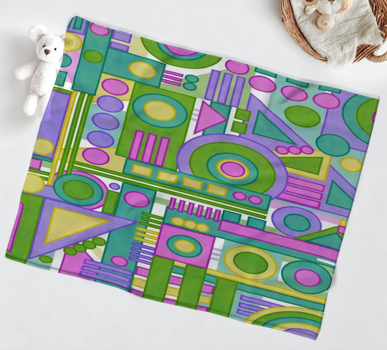 Cog Fleecedecke von shellybremmer