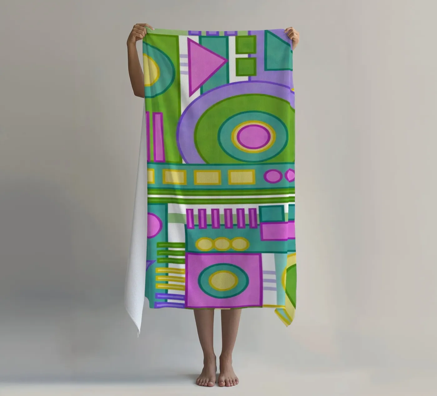 Cog strandhanddoek van shellybremmer