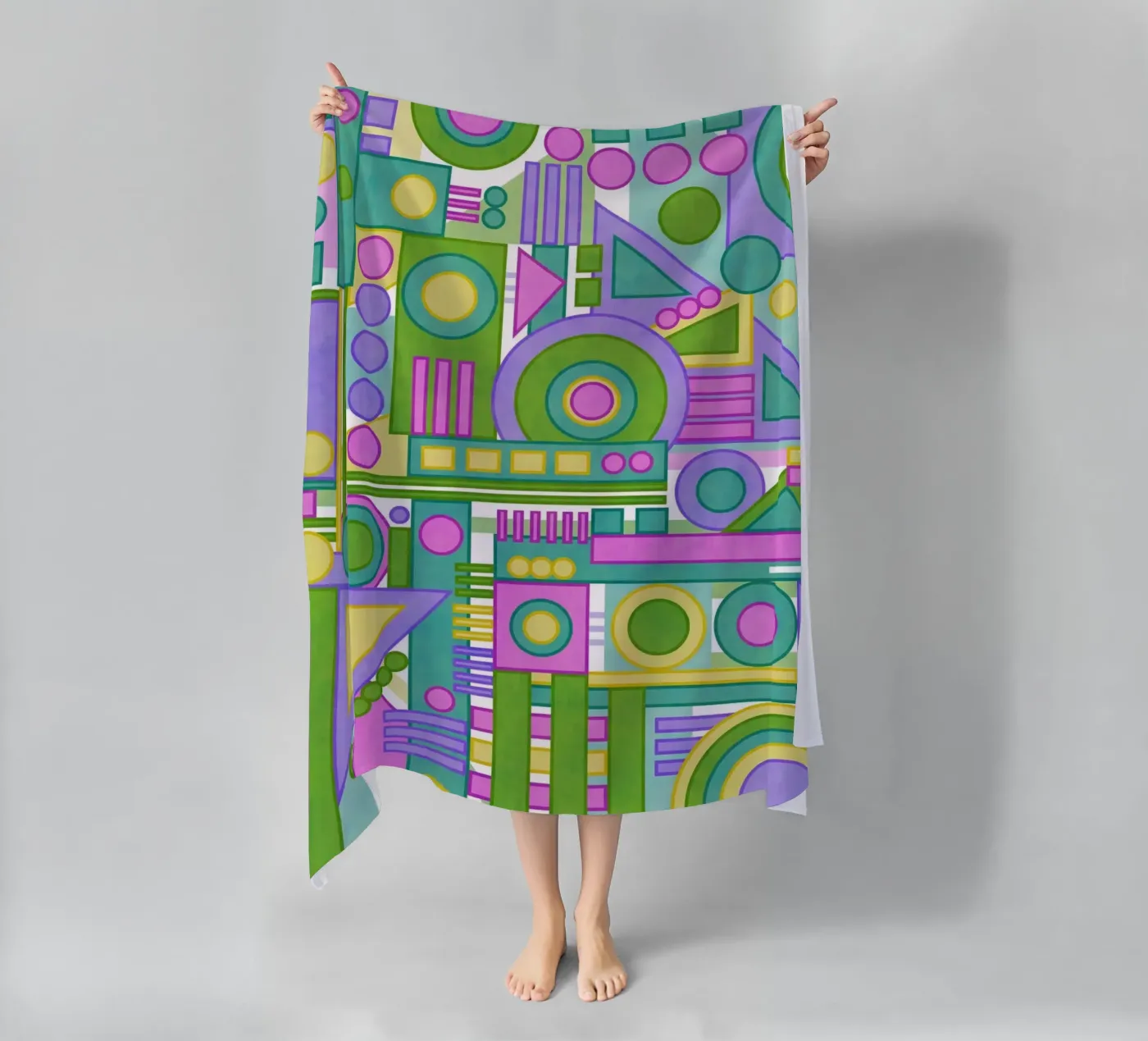 Cog strandhanddoek van shellybremmer