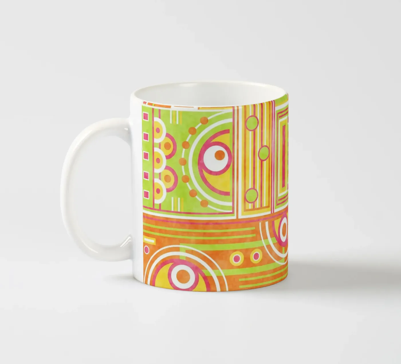 Baubbles ceramic mug by shellybremmer