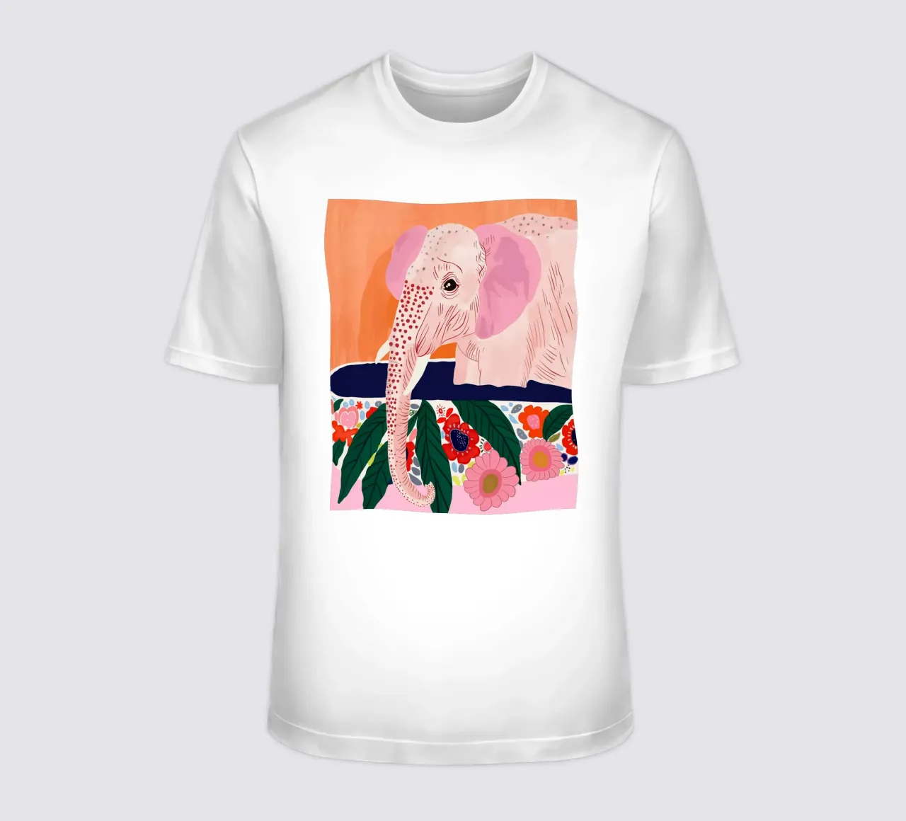 Día de spa con elefantes camiseta de ArtsySesta