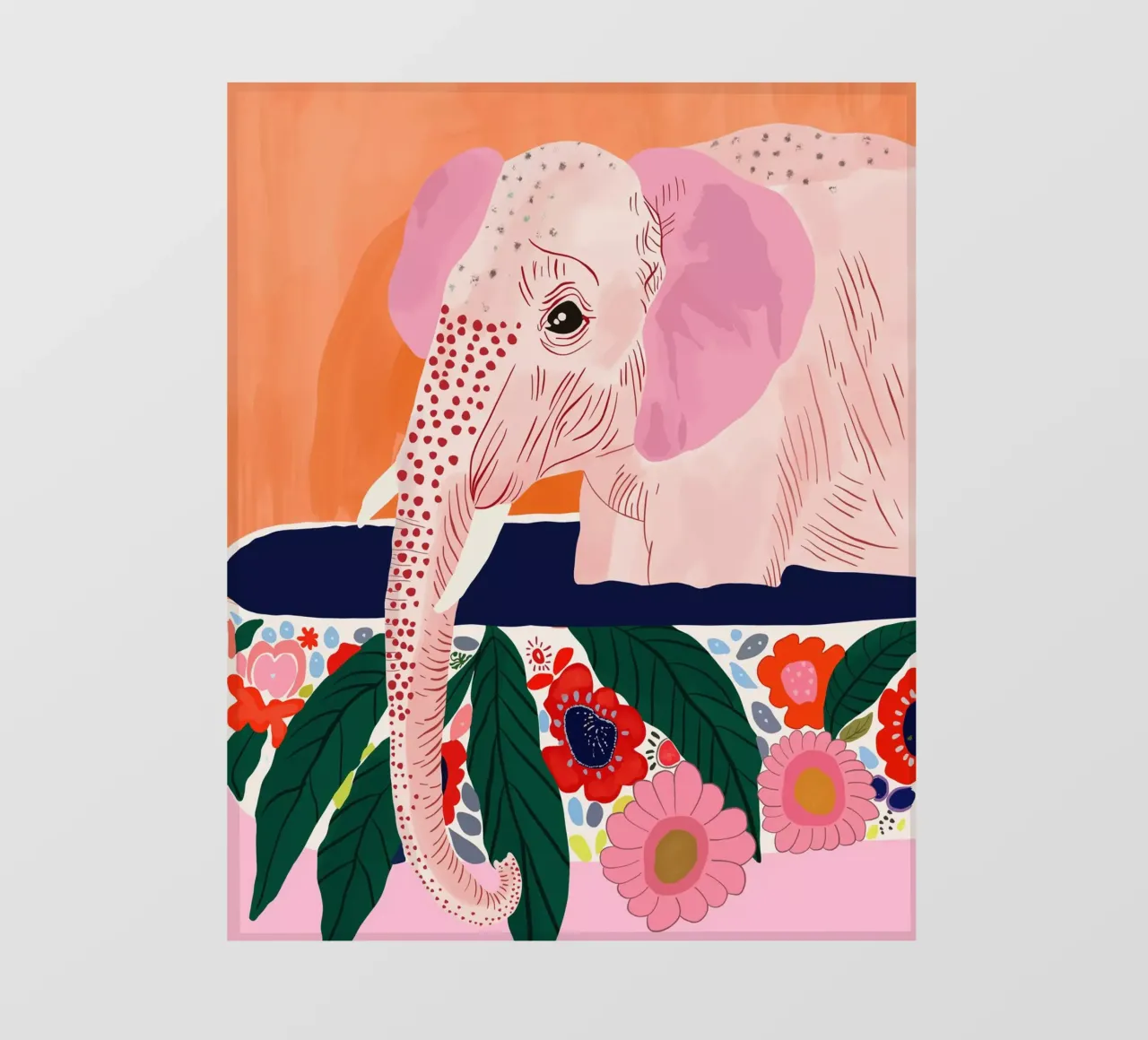 Elephant Spa Day photo wallpaper by ArtsySesta