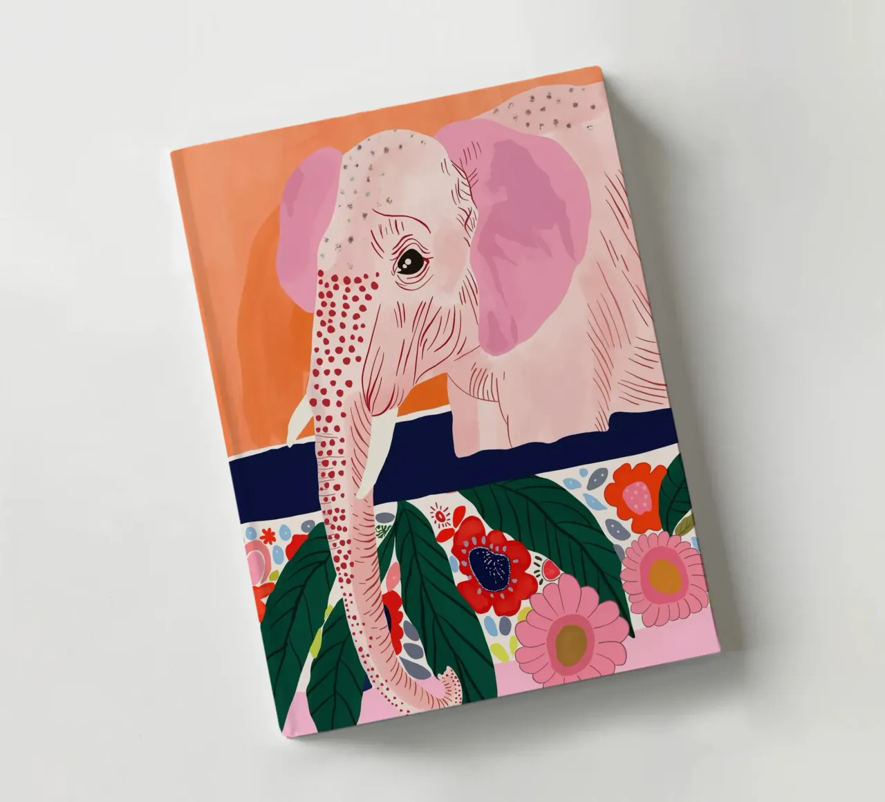 Elephant Spa Day notebook by ArtsySesta