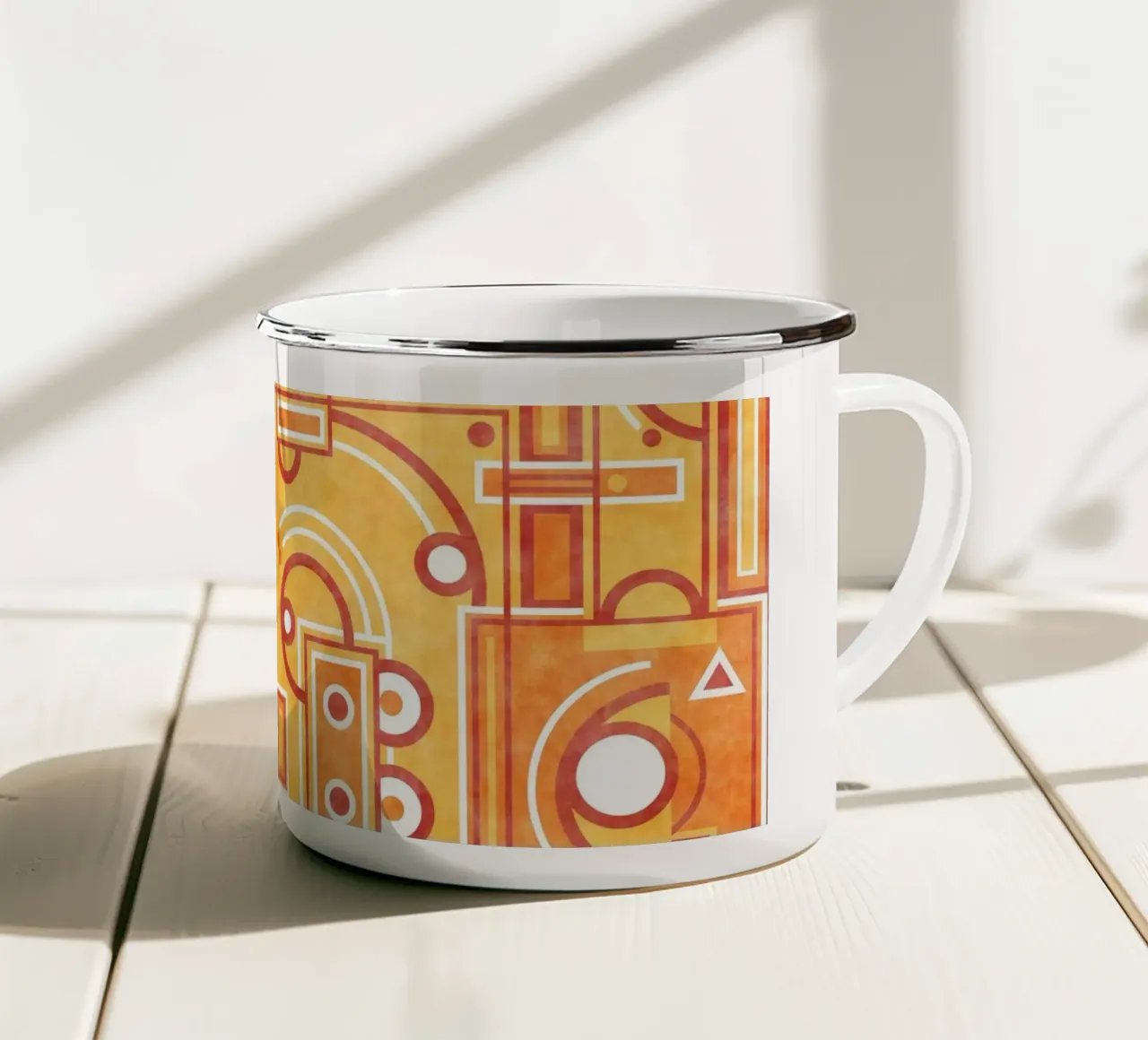 Complete tazza in smalto da shellybremmer