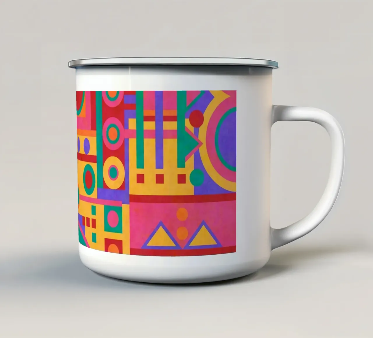 Confusion tazza in smalto da shellybremmer