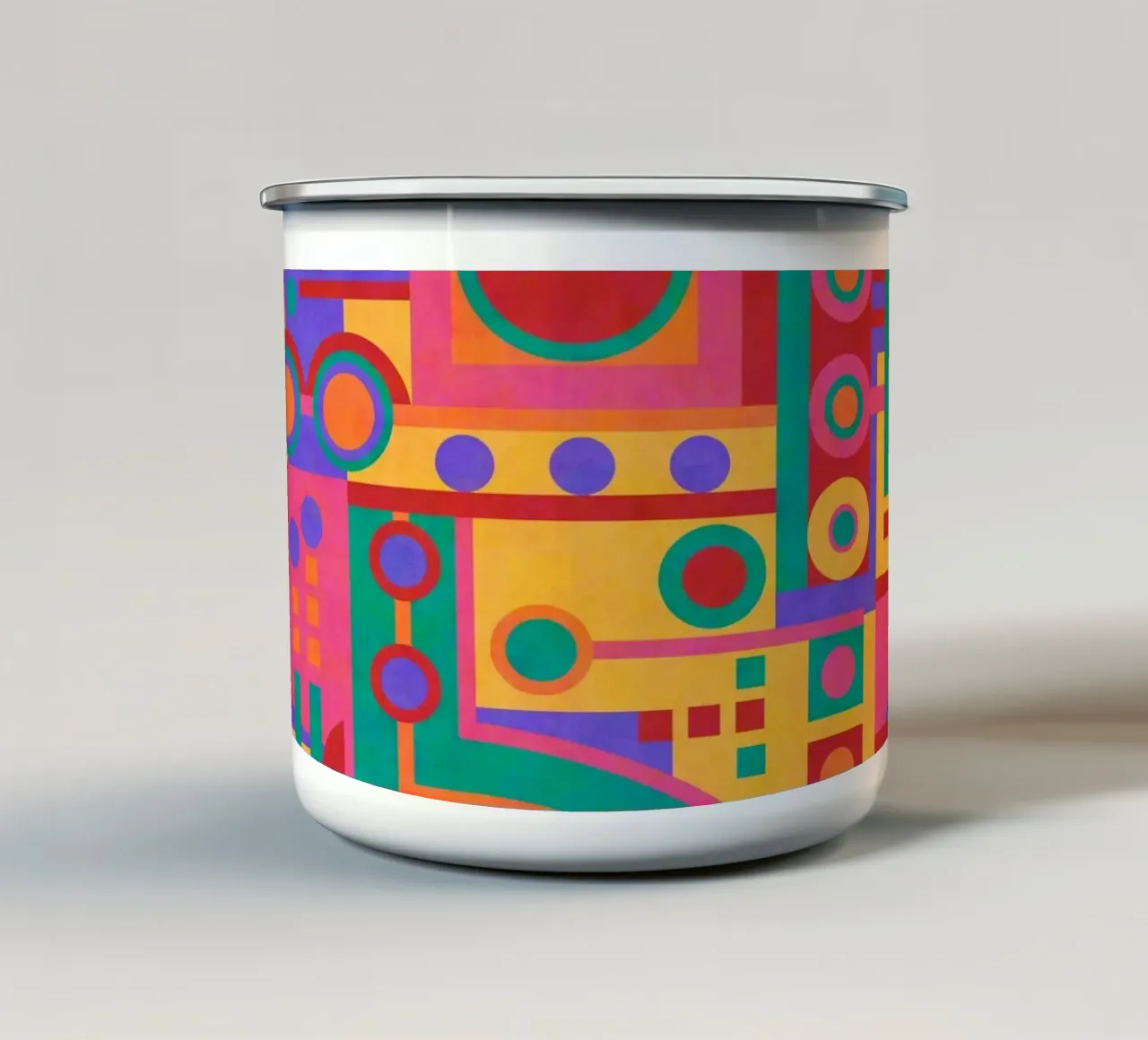 Confusion tazza in smalto da shellybremmer