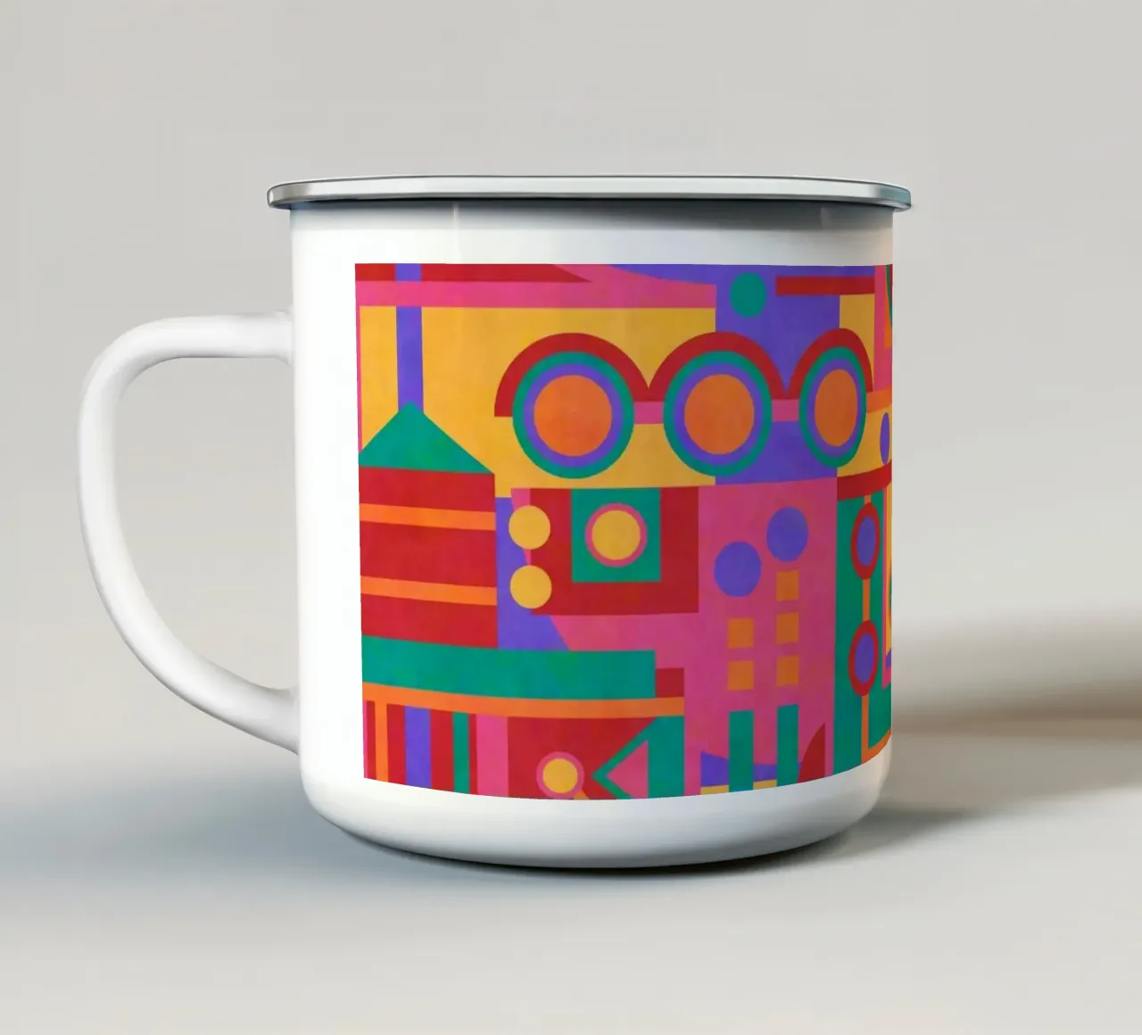 Confusion tazza in smalto da shellybremmer