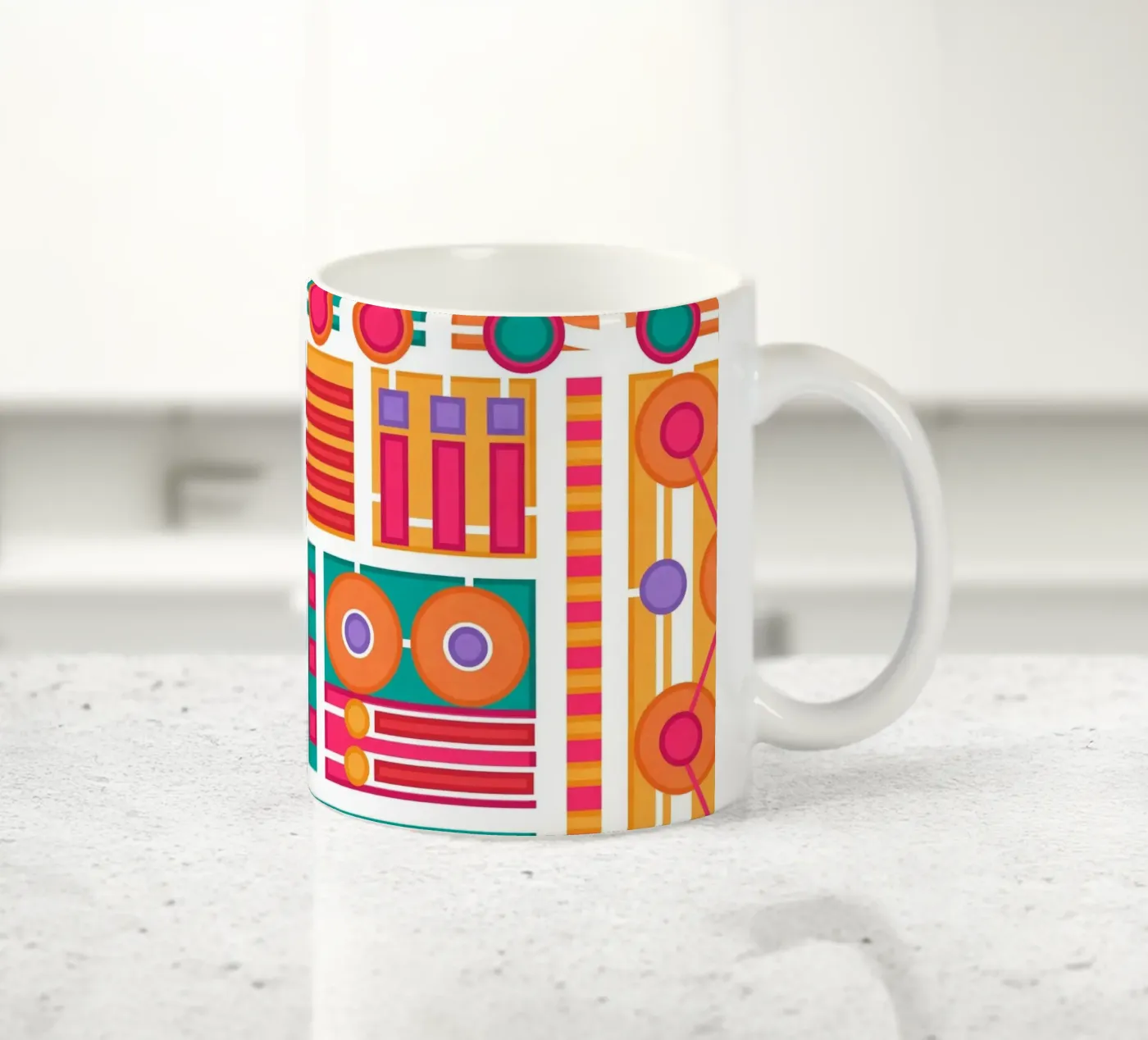 Light ceramic mug by shellybremmer
