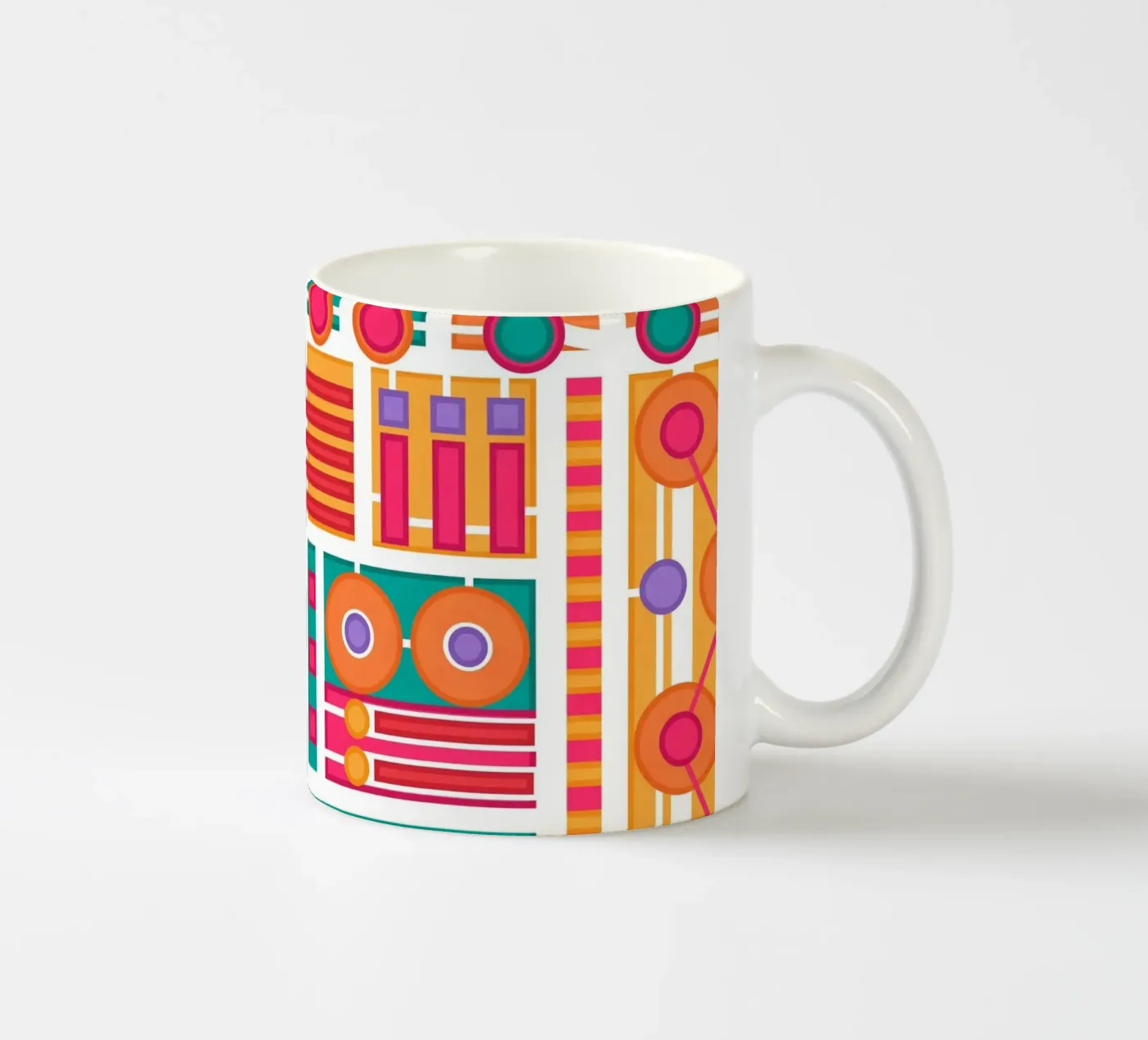 Light ceramic mug by shellybremmer