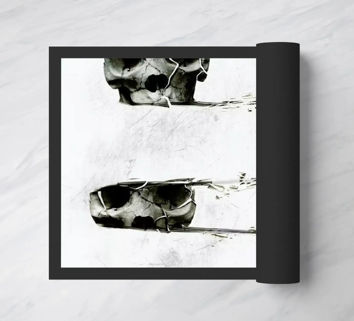 Skull III deurmat van Ali Gulec