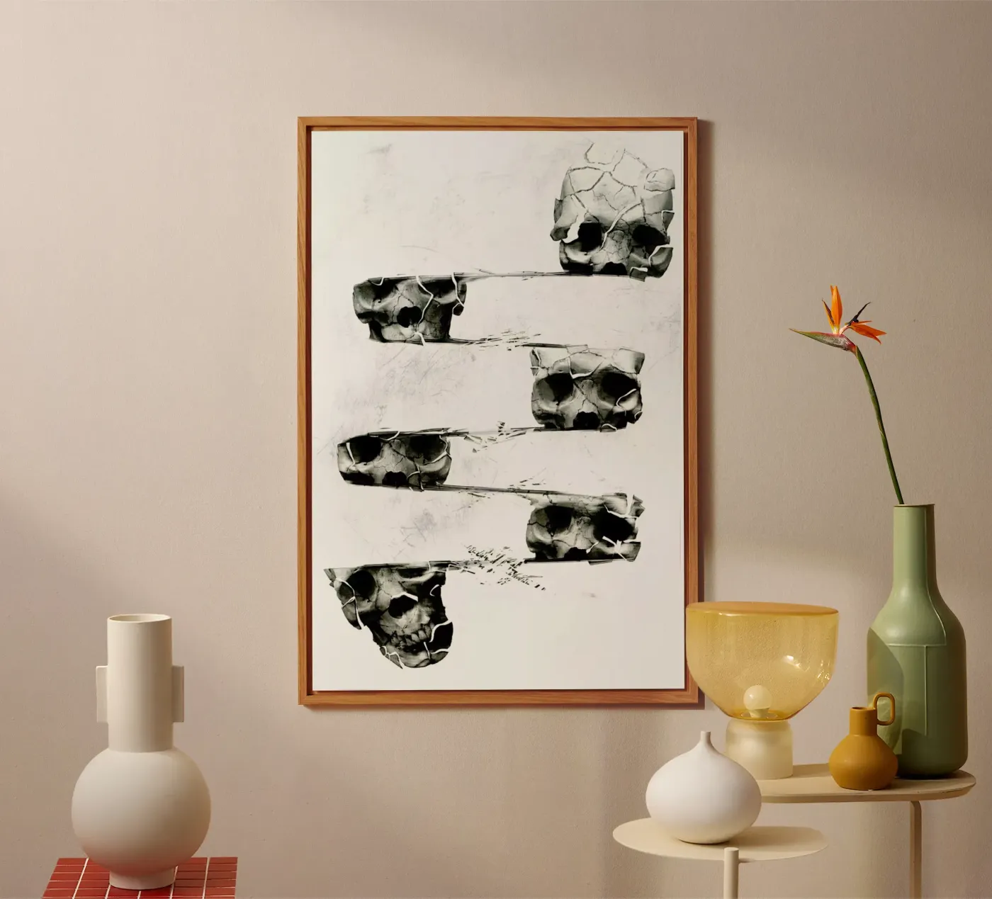 Skull III pannello forex da Ali Gulec