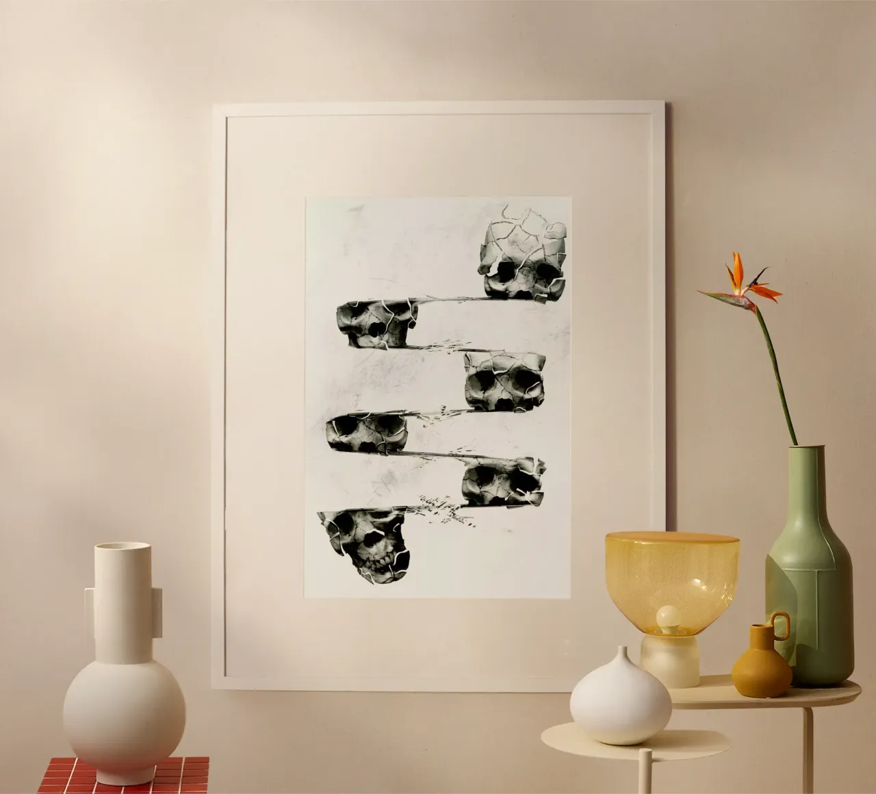 Skull III poster da Ali Gulec