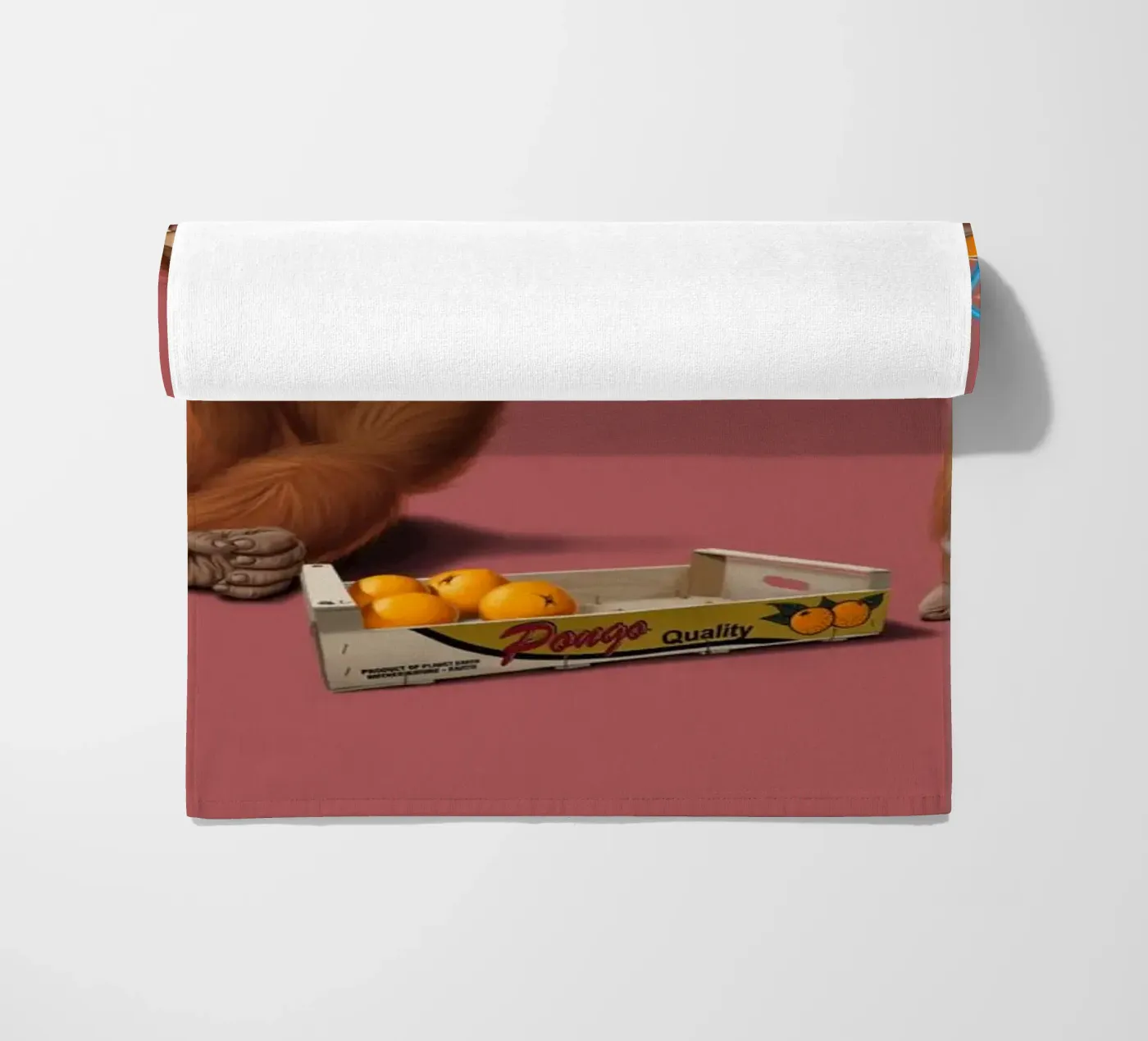 Orange Man (Colour) telo mare da Rob Art | Illustration