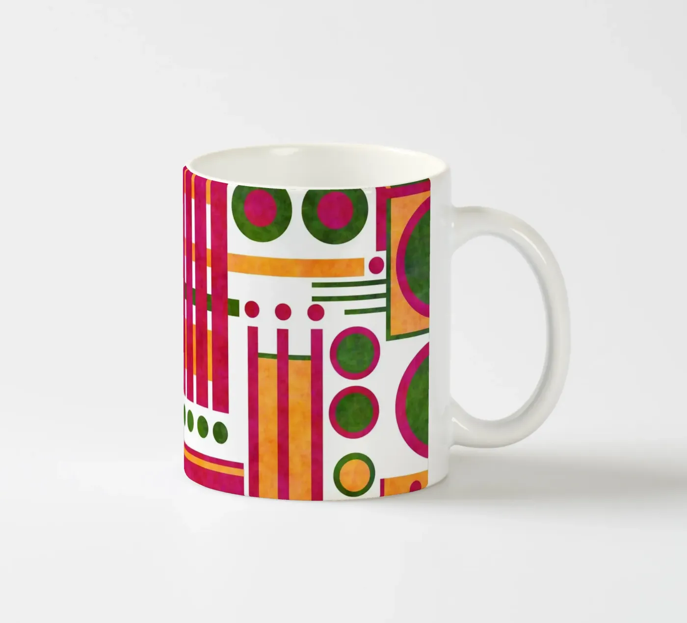 Spring ceramic mug by shellybremmer