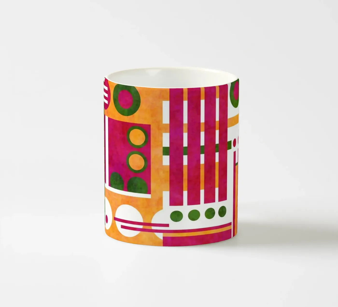 Spring ceramic mug by shellybremmer