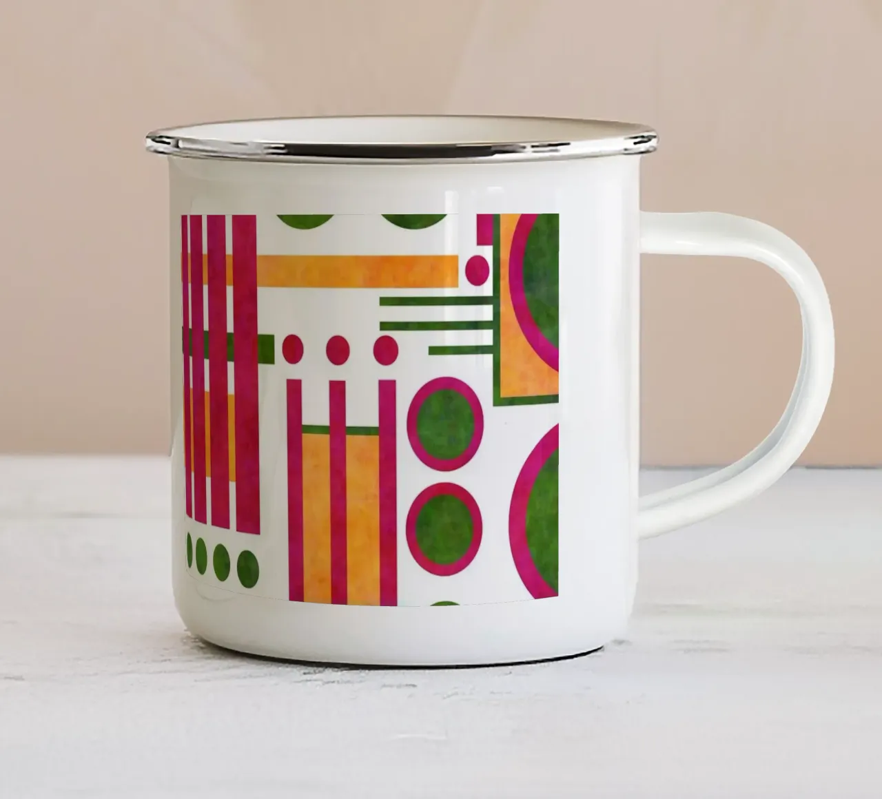 Spring tazza in smalto da shellybremmer