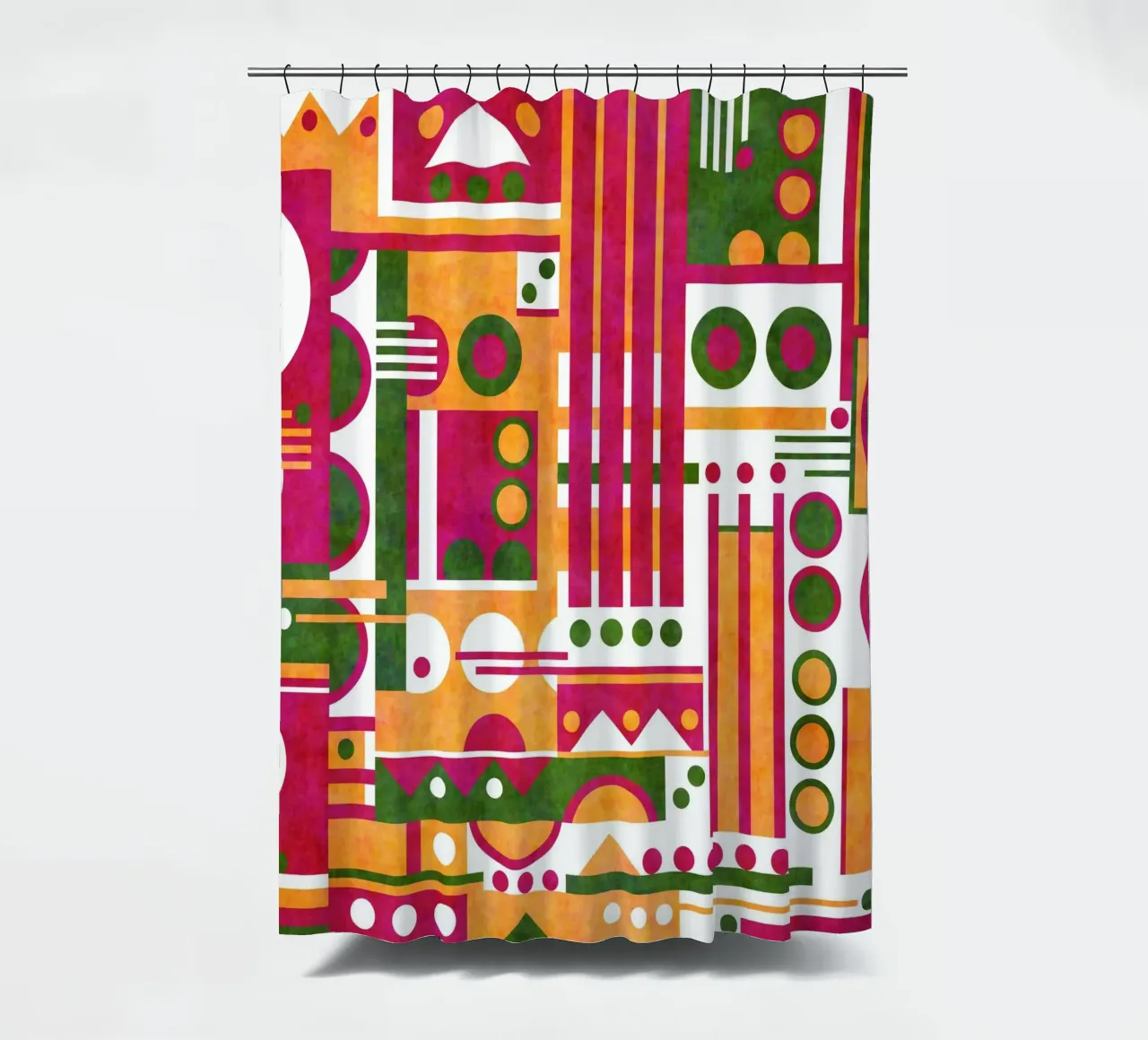 Spring douchegordijn van shellybremmer