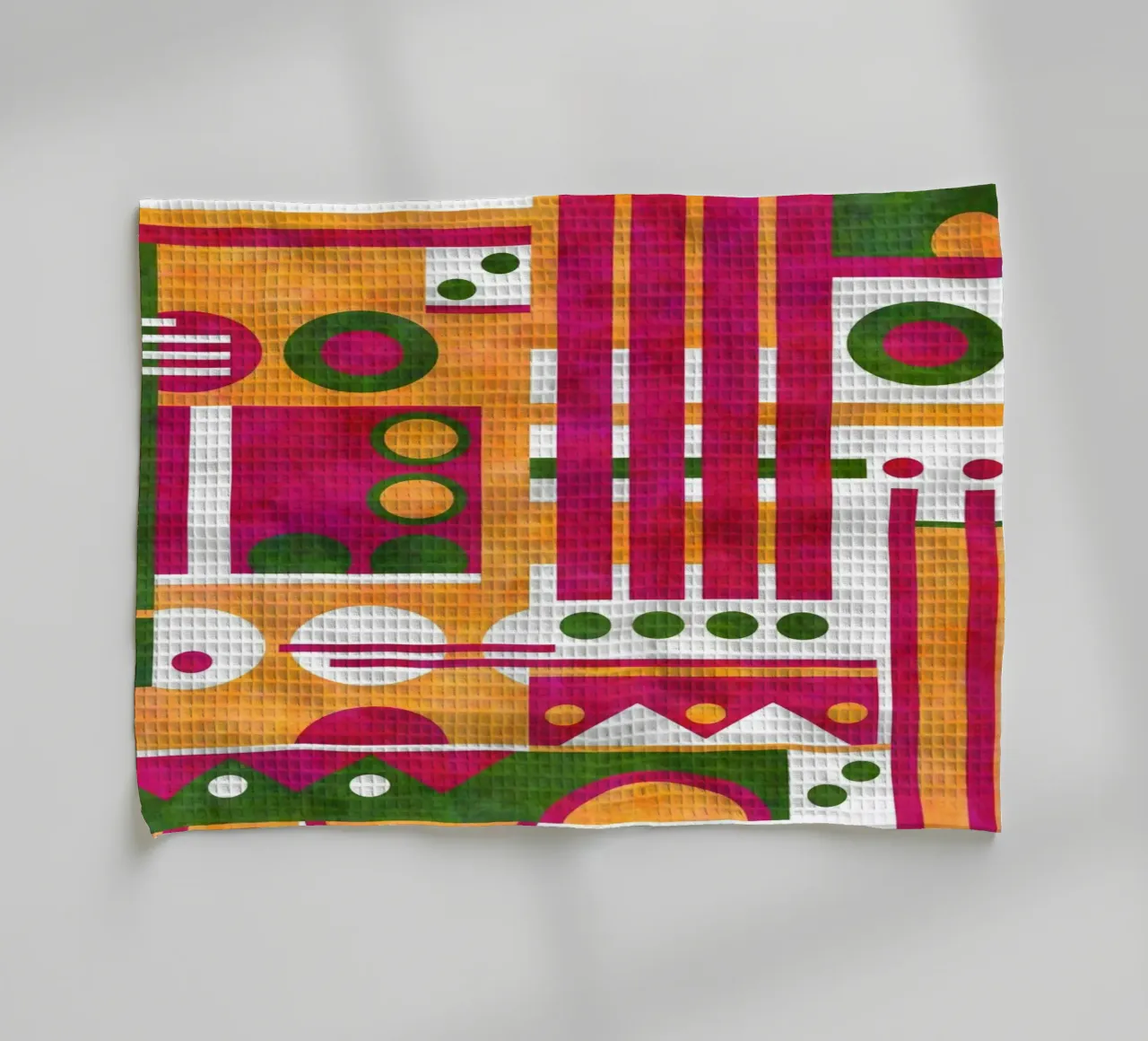 Spring tea towel by shellybremmer