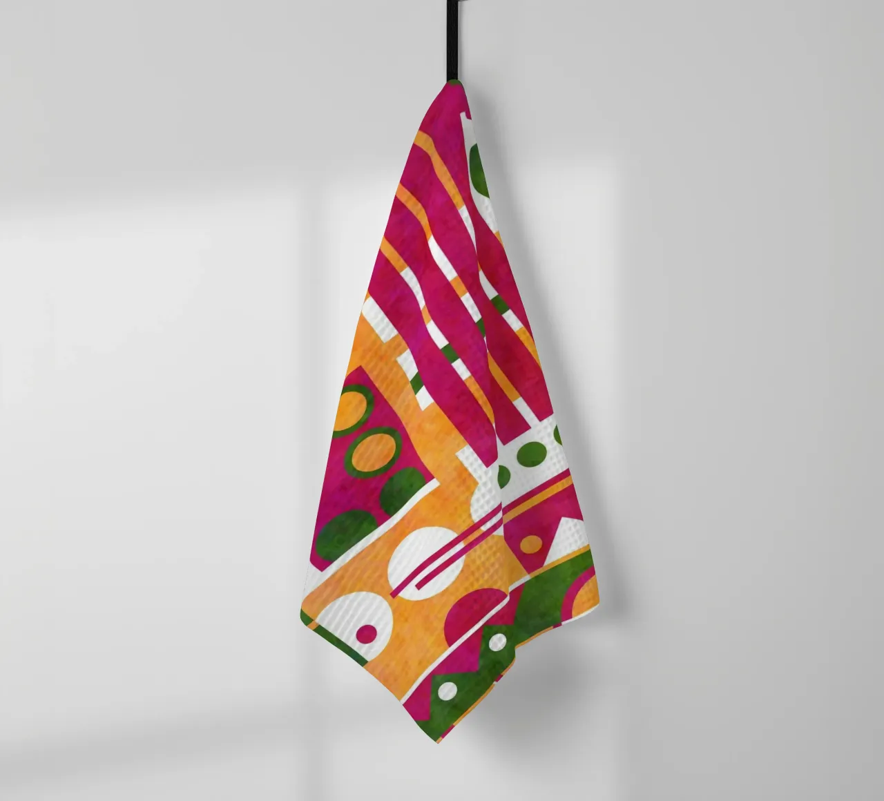 Spring tea towel by shellybremmer