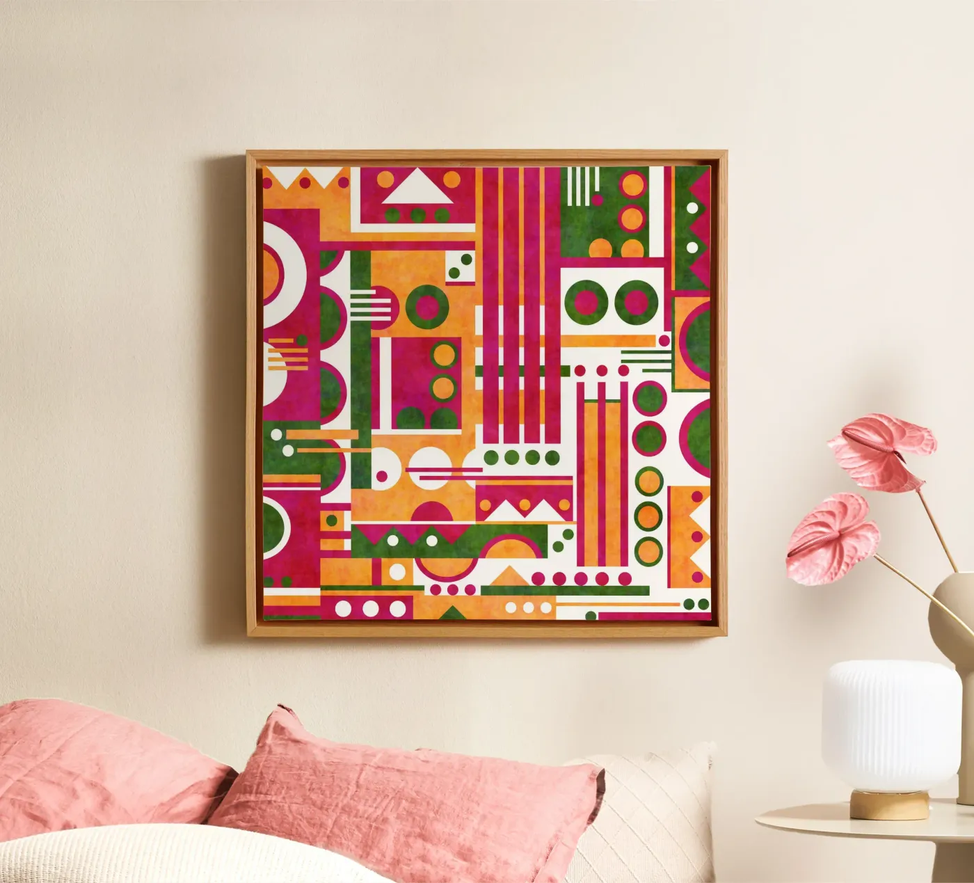 Spring canvas by shellybremmer