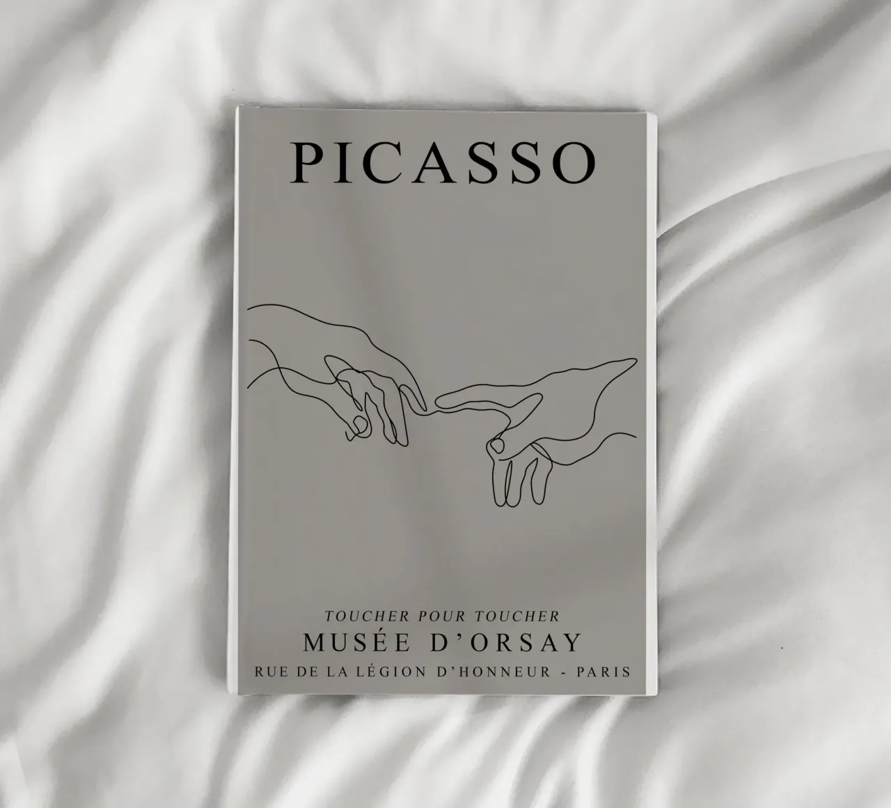 Pablo Picasso's Sketch of Two Hands notebook by eternal nino