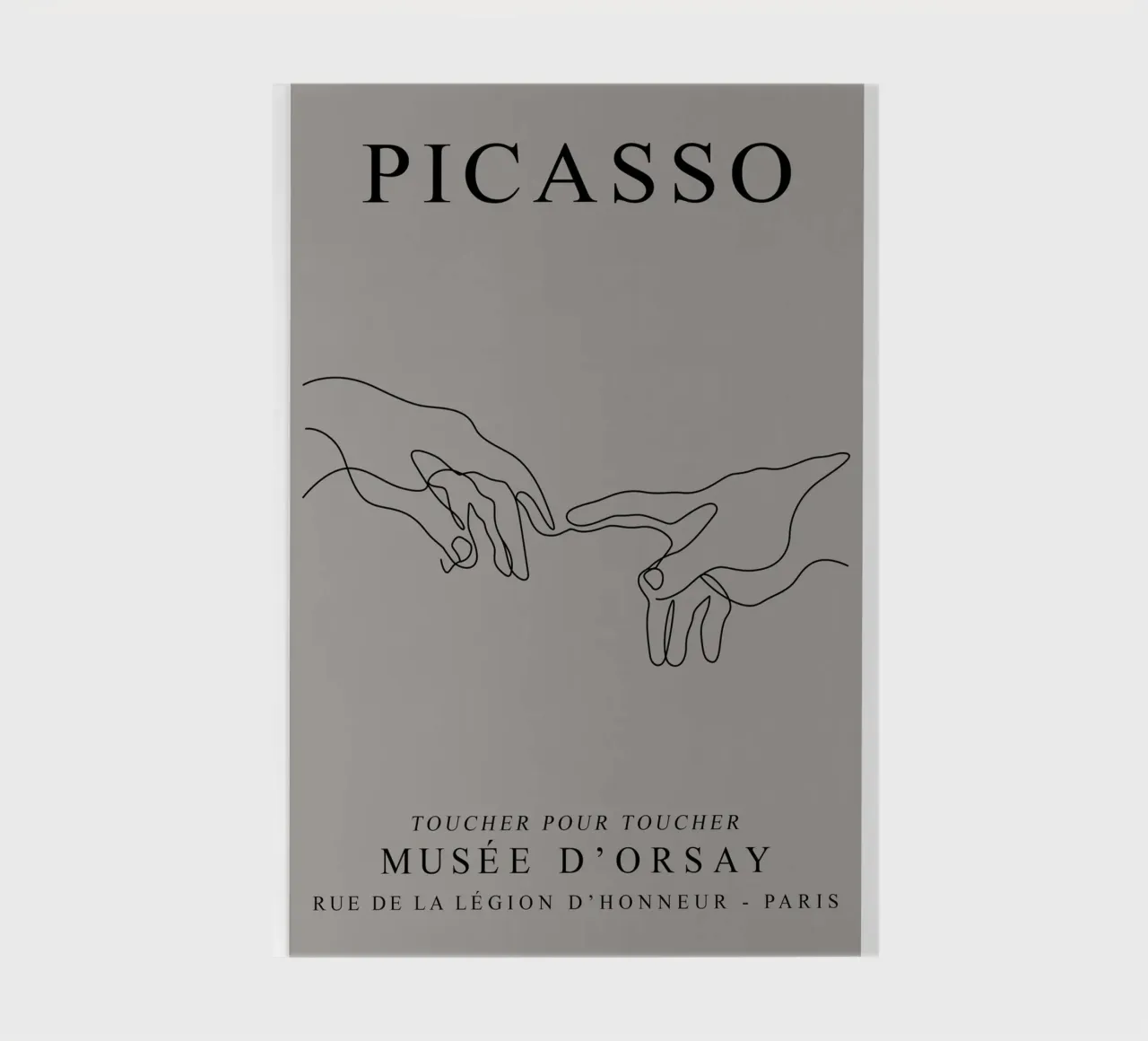 Pablo Picasso's Sketch of Two Hands notebook by eternal nino