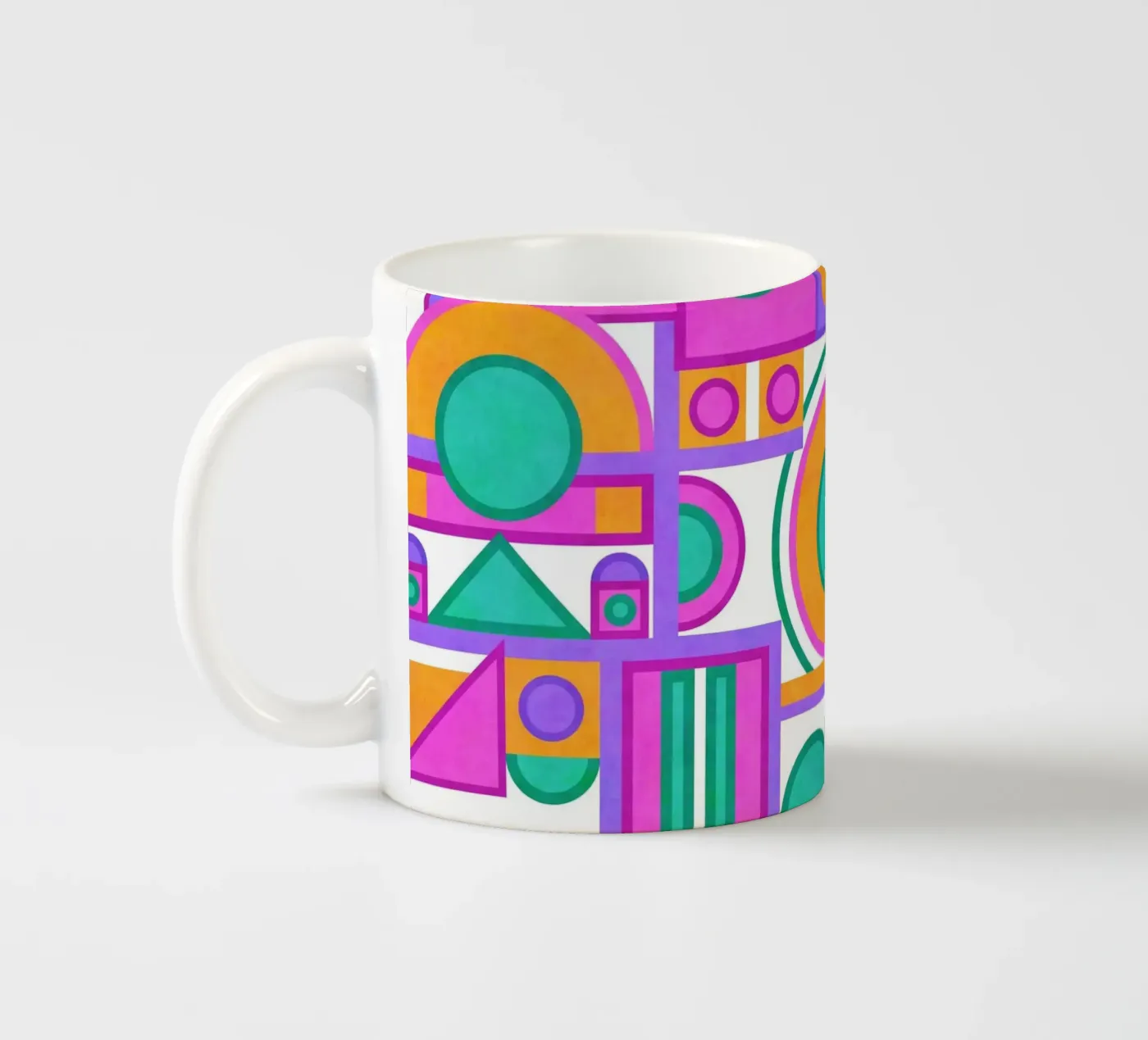 Joy ceramic mug by shellybremmer