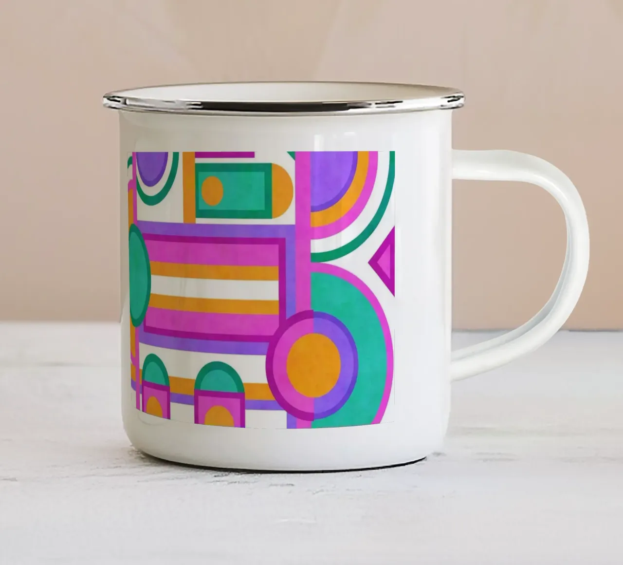 Joy tazza in smalto da shellybremmer