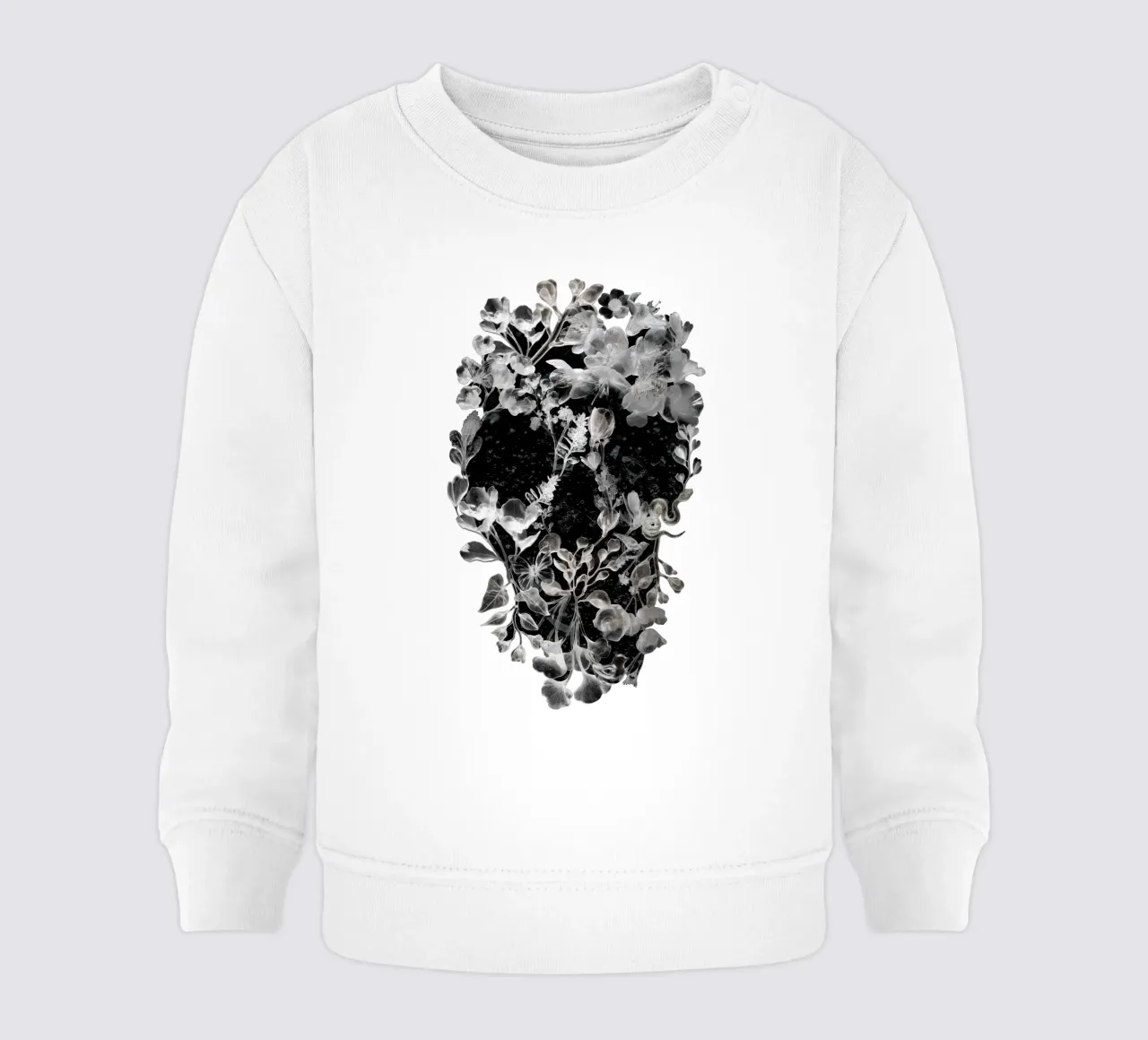 Glass Skull felpa neonato da Ali Gulec