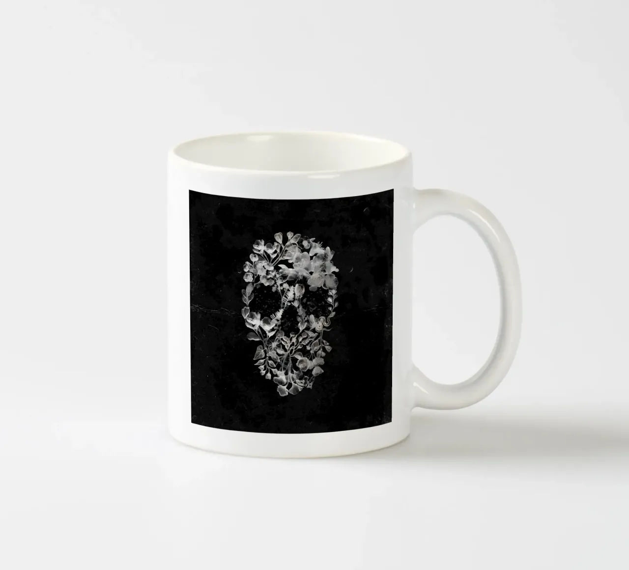 Glass Skull tazza in ceramica da Ali Gulec