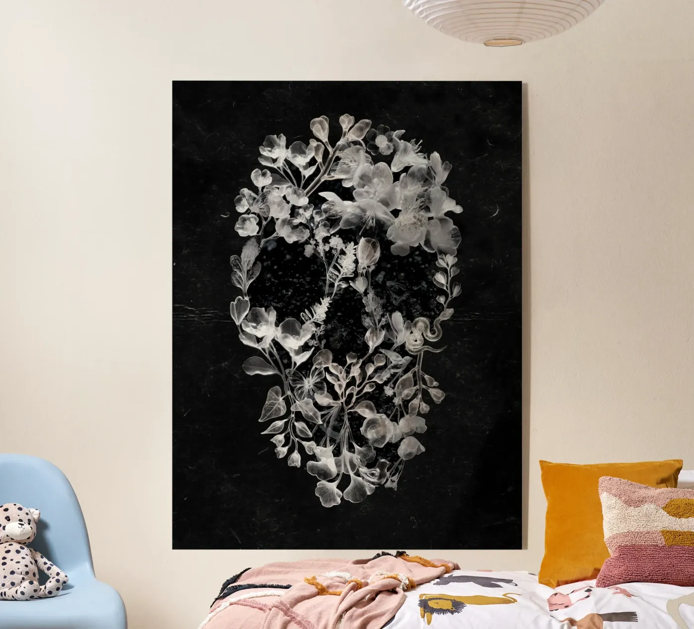 Glass Skull plexiglass da Ali Gulec