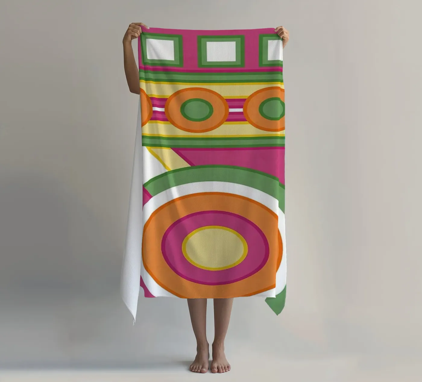 Stroll beach towel by shellybremmer