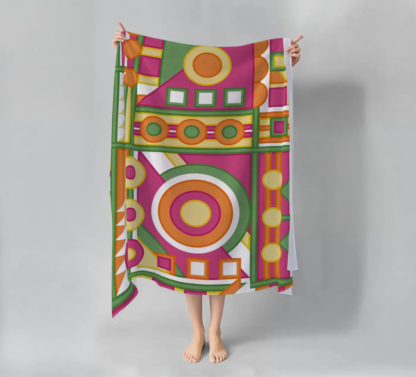 Stroll beach towel by shellybremmer